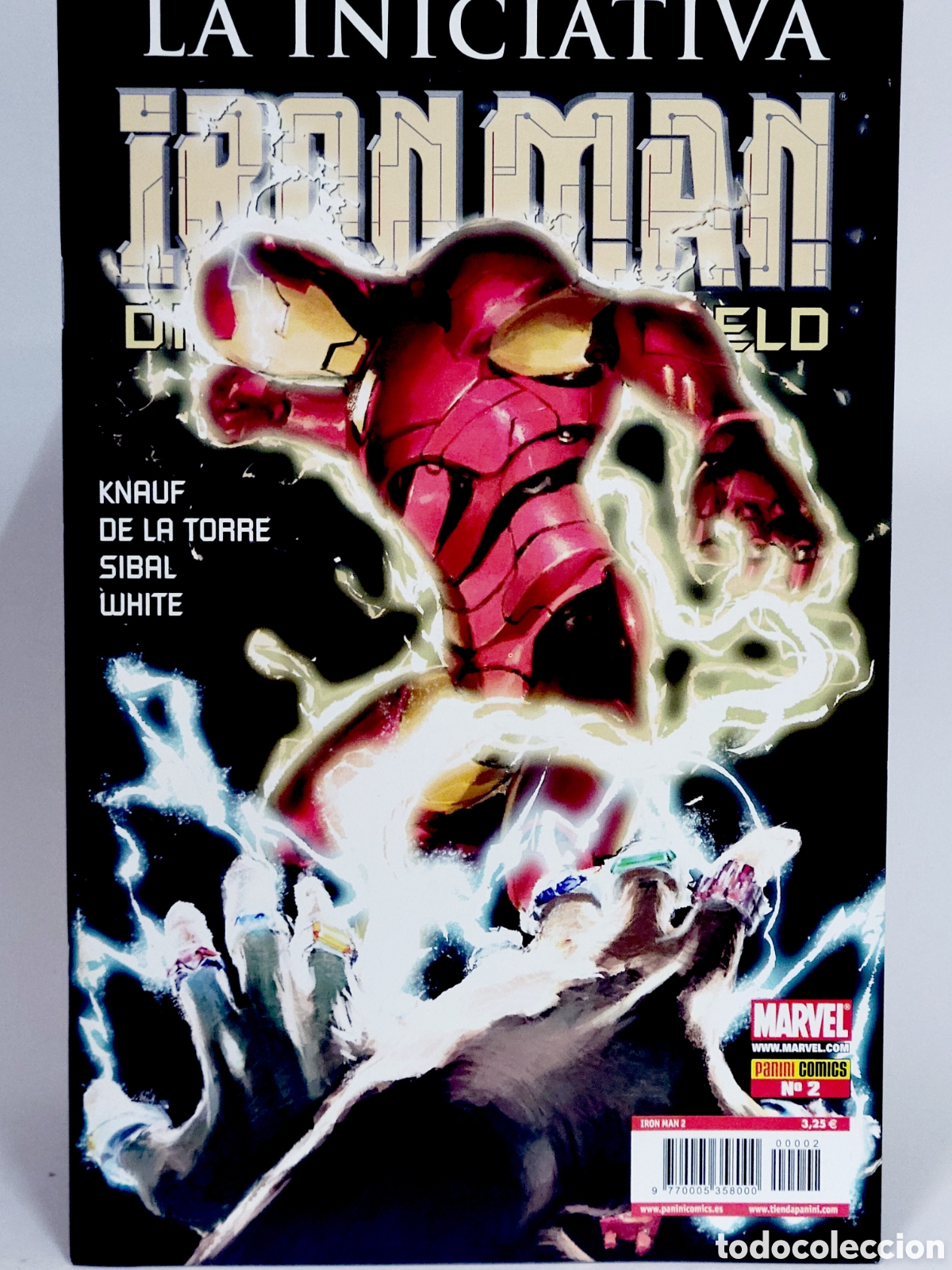 C&oacute;mics: C&Oacute;MIC DE KIOSCO LA INICIATIVA IRON MAN DIRECTOR DE SHIELD 2 PANINI MARVEL GRAPA - Foto 1