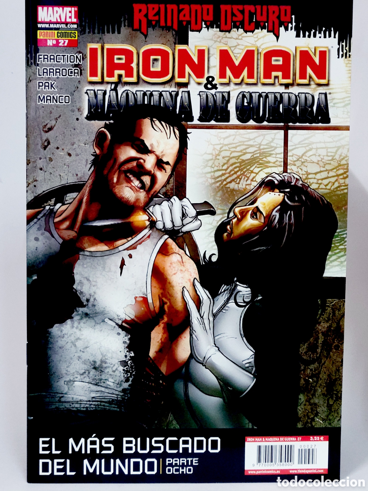 Fumetti: C&Oacute;MIC DE KIOSCO REINADO OSCURO IRON MAN M&Aacute;QUINA DE GUERRA 27 PANINI MARVEL GRAPA