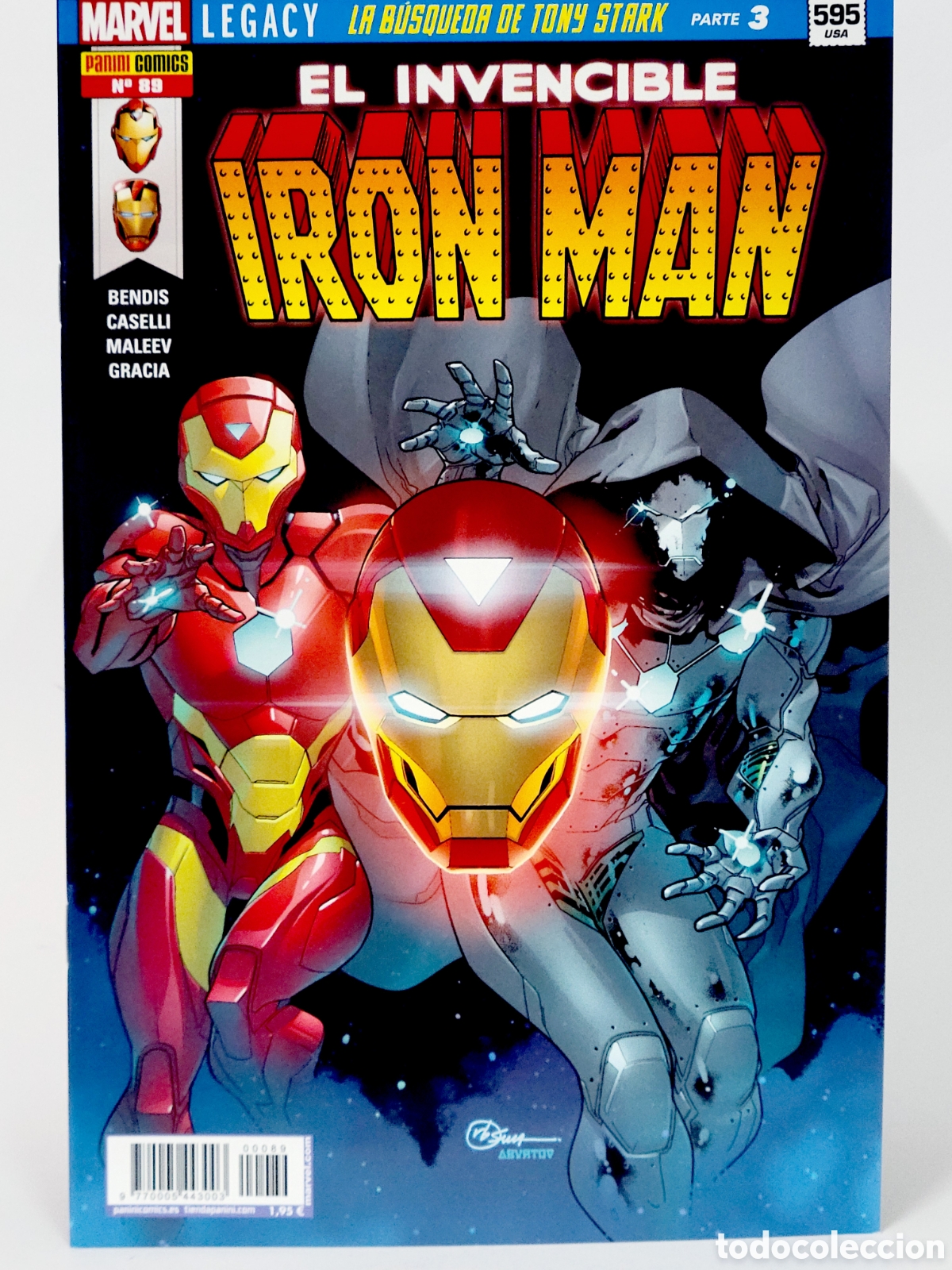 C&oacute;mics: C&Oacute;MIC DE KIOSCO EL INVENCIBLE IRON MAN 89 VOL.2 PANINI MARVEL VOLUMEN GRAPA