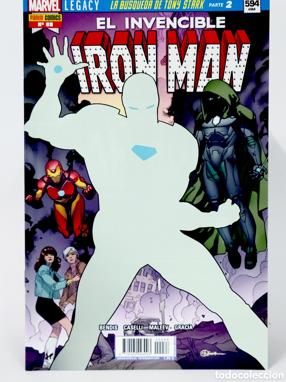 C&oacute;mics: C&Oacute;MIC DE KIOSCO EL INVENCIBLE IRON MAN 88 VOL.2 PANINI MARVEL VOLUMEN GRAPA