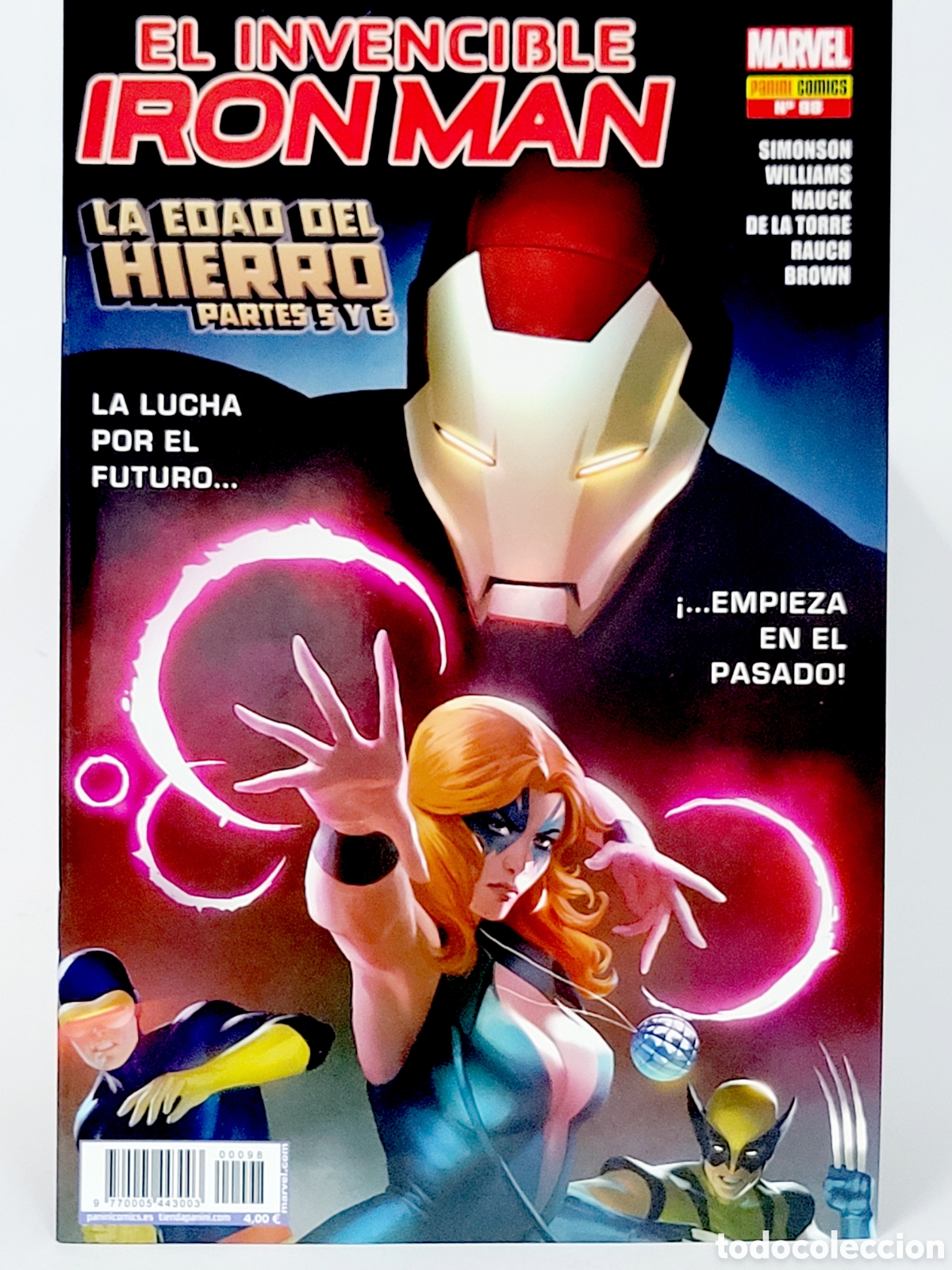 C&oacute;mics: C&Oacute;MIC DE KIOSCO EL INVENCIBLE IRON MAN 98 VOL.2 PANINI MARVEL VOLUMEN GRAPA