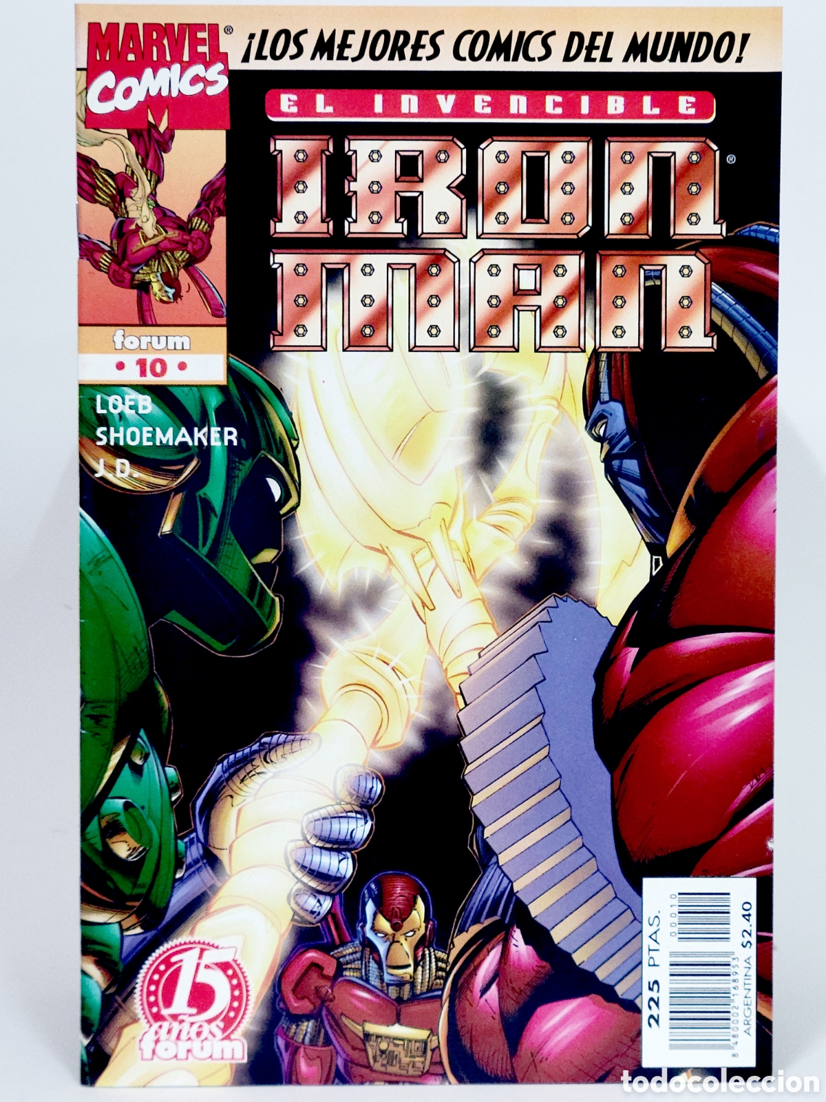 Comics : C&Oacute;MIC DE KIOSCO HEROES REBORN IRON MAN 10 FORUM MARVEL GRAPA
