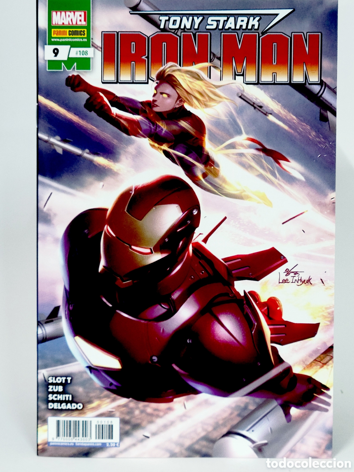 C&oacute;mics: C&Oacute;MIC DE KIOSCO EL INVENCIBLE IRON MAN 108 VOL.2 PANINI MARVEL VOLUMEN 9 GRAPA