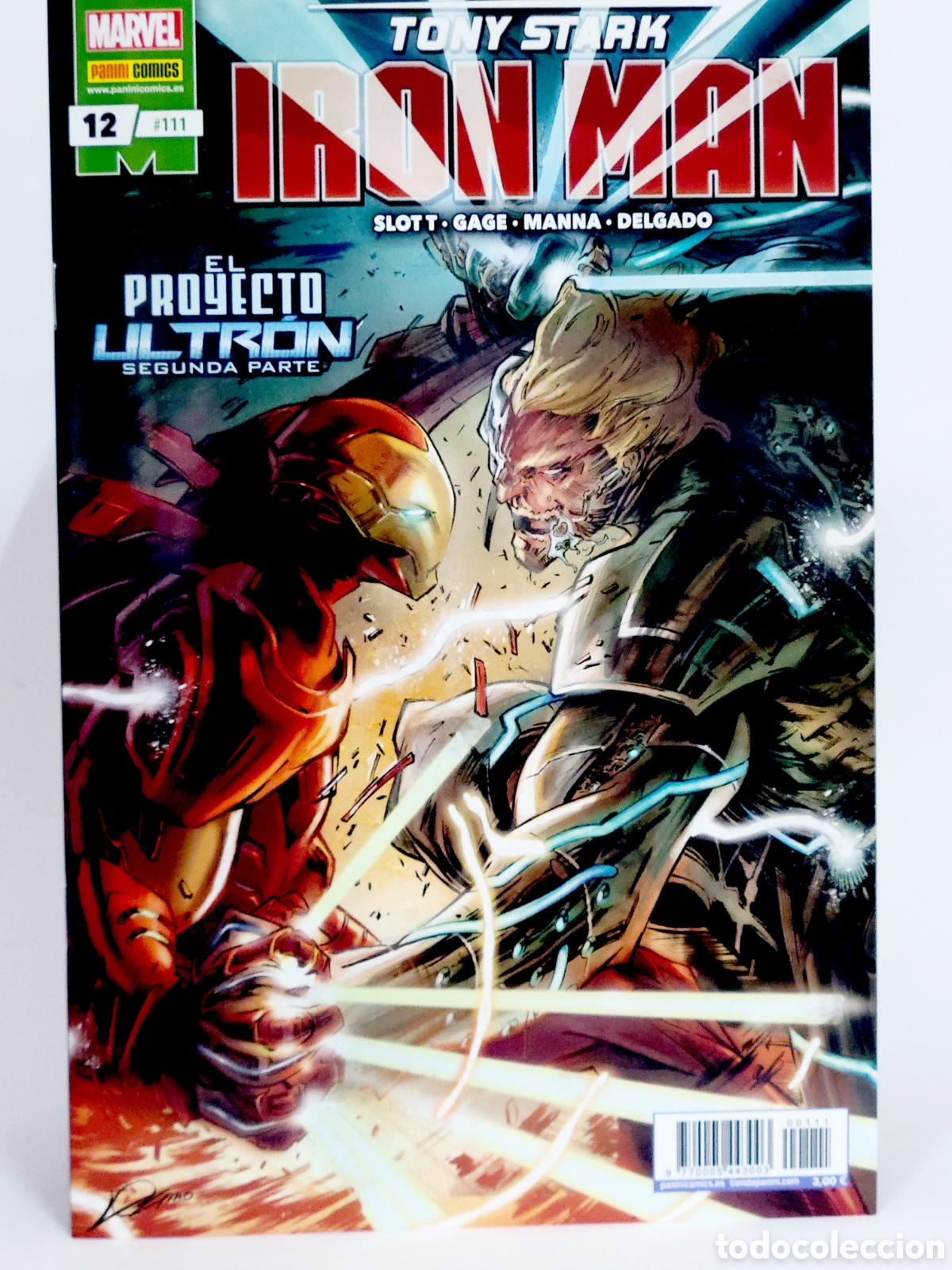 Comics: C&Oacute;MIC DE KIOSCO TONY STARK EL INVENCIBLE IRON MAN 111 VOL.2 PANINI 12 MARVEL VOLUMEN GRAPA
