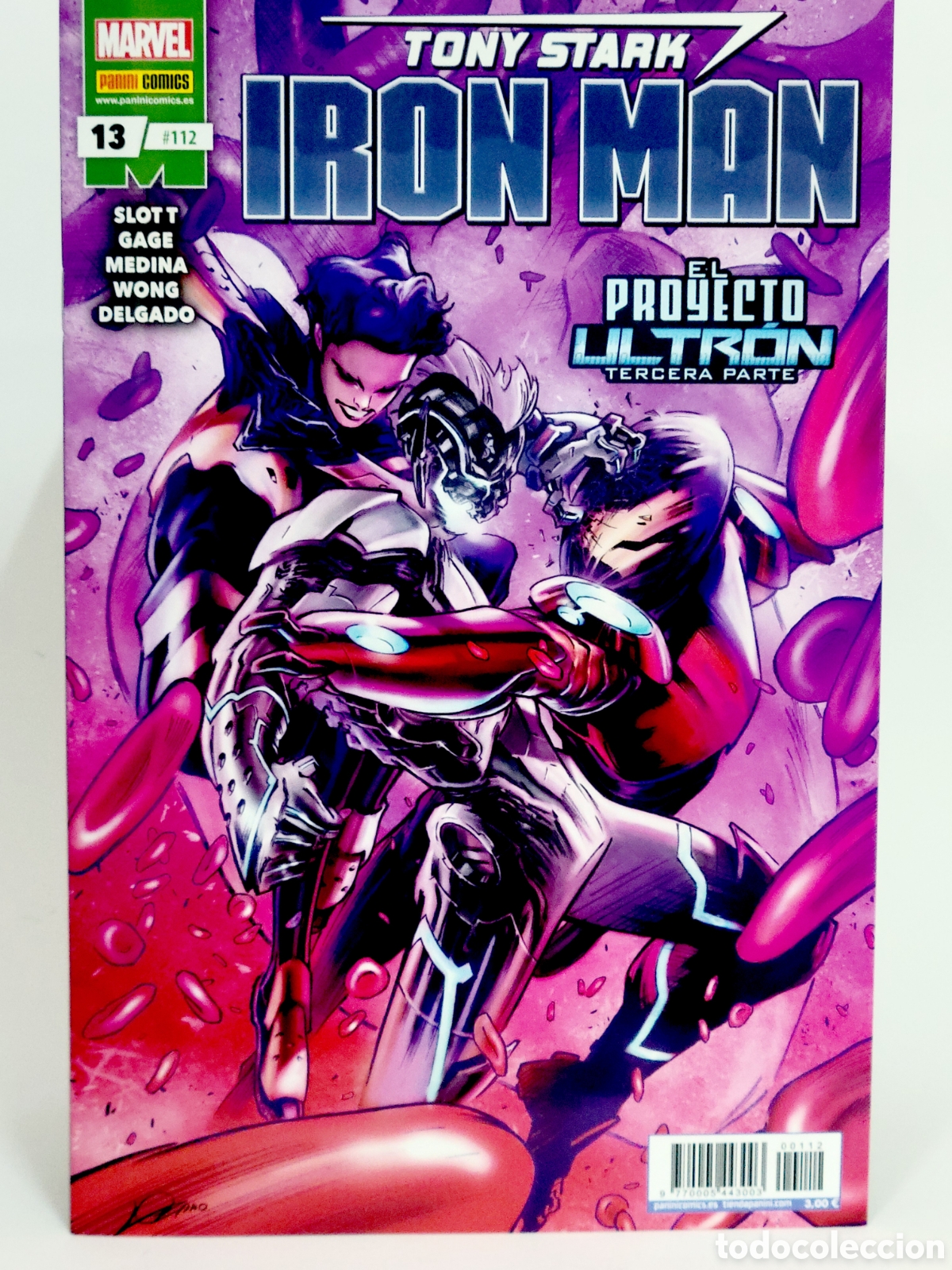 Comics : C&Oacute;MIC DE KIOSCO TONY STARK EL INVENCIBLE IRON MAN 112 VOL.2 PANINI 13 MARVEL VOLUMEN GRAPA