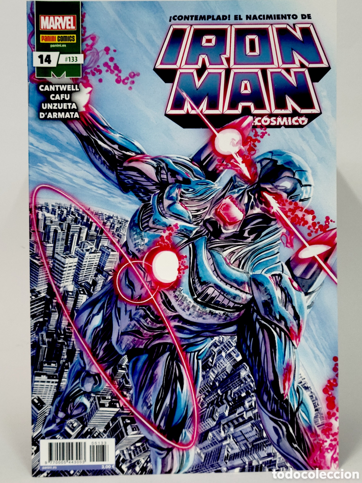 C&oacute;mics: C&Oacute;MIC DE KIOSCO TONY STARK EL INVENCIBLE IRON MAN 133 VOL.2 PANINI 14 MARVEL VOLUMEN GRAPA