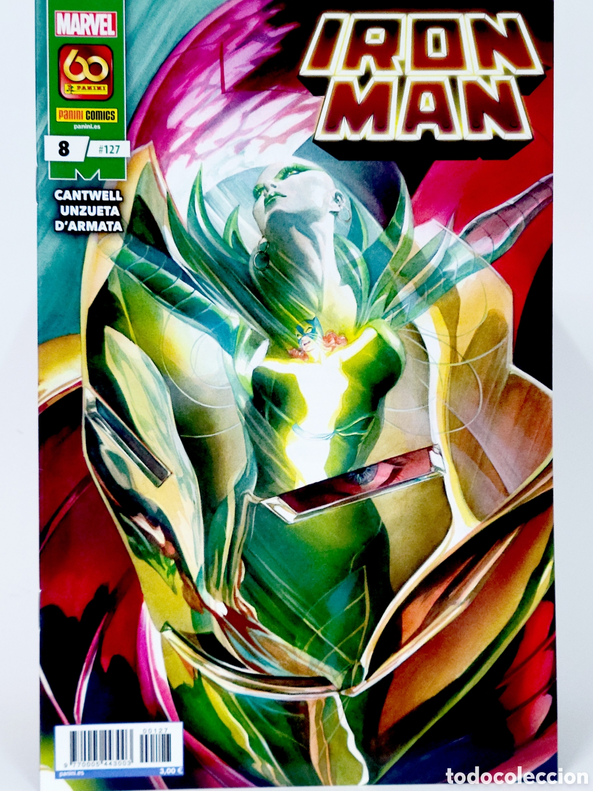 Comics : C&Oacute;MIC DE KIOSCO EL INVENCIBLE IRON MAN 127 VOL.2 PANINI 8 MARVEL VOLUMEN GRAPA