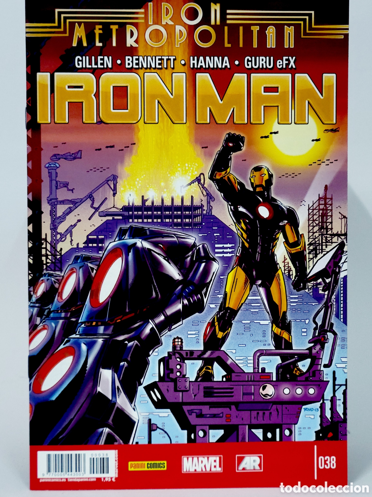 C&oacute;mics: C&Oacute;MIC EL INVENCIBLE IRON MAN 38 VOL.2 PANINI MARVEL VOLUMEN GRAPA