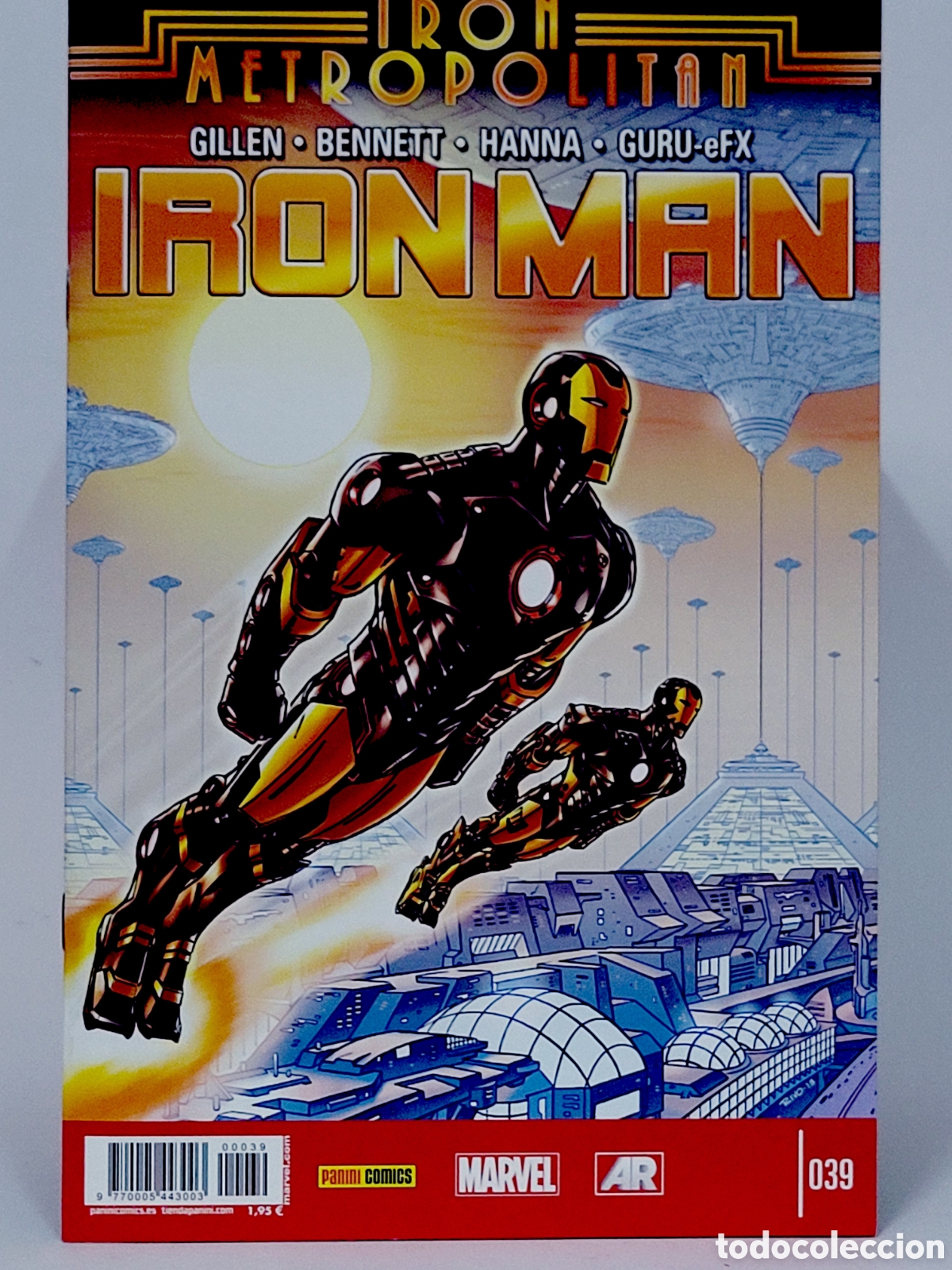 C&oacute;mics: C&Oacute;MIC EL INVENCIBLE IRON MAN 39 VOL.2 PANINI MARVEL VOLUMEN GRAPA