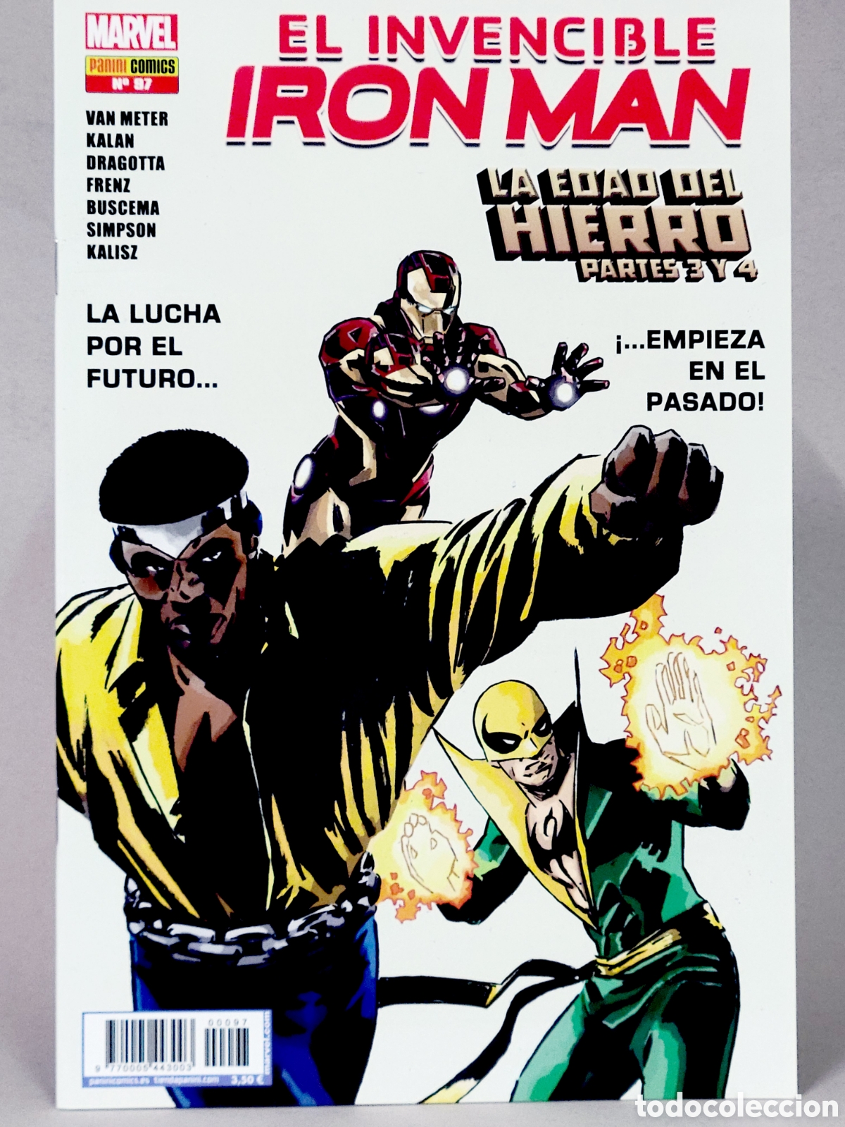 C&oacute;mics: C&Oacute;MIC DE KIOSCO EL INVENCIBLE IRON MAN 97 VOL.2 PANINI MARVEL VOLUMEN GRAPA - Foto 1