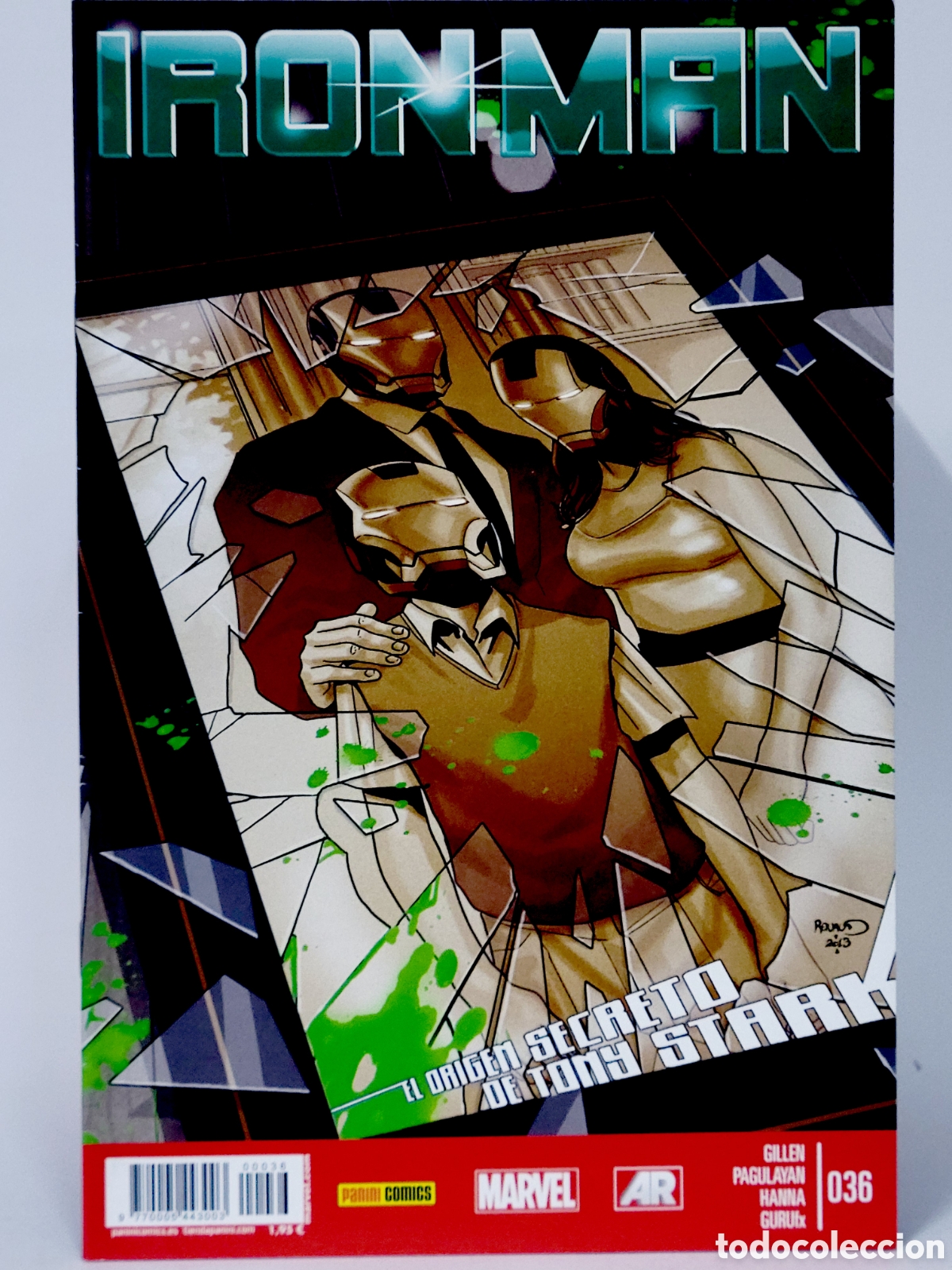 C&oacute;mics: C&Oacute;MIC DE KIOSCO EL INVENCIBLE IRON MAN 36 VOL.2 PANINI MARVEL VOLUMEN GRAPA - Foto 1