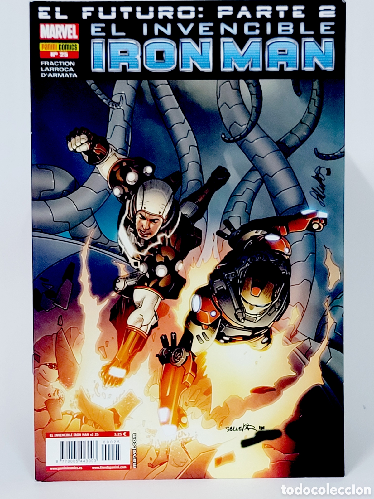 C&oacute;mics: C&Oacute;MIC DE KIOSCO TONY STARK EL INVENCIBLE IRON MAN 25 VOL.2 PANINI MARVEL VOLUMEN GRAPA