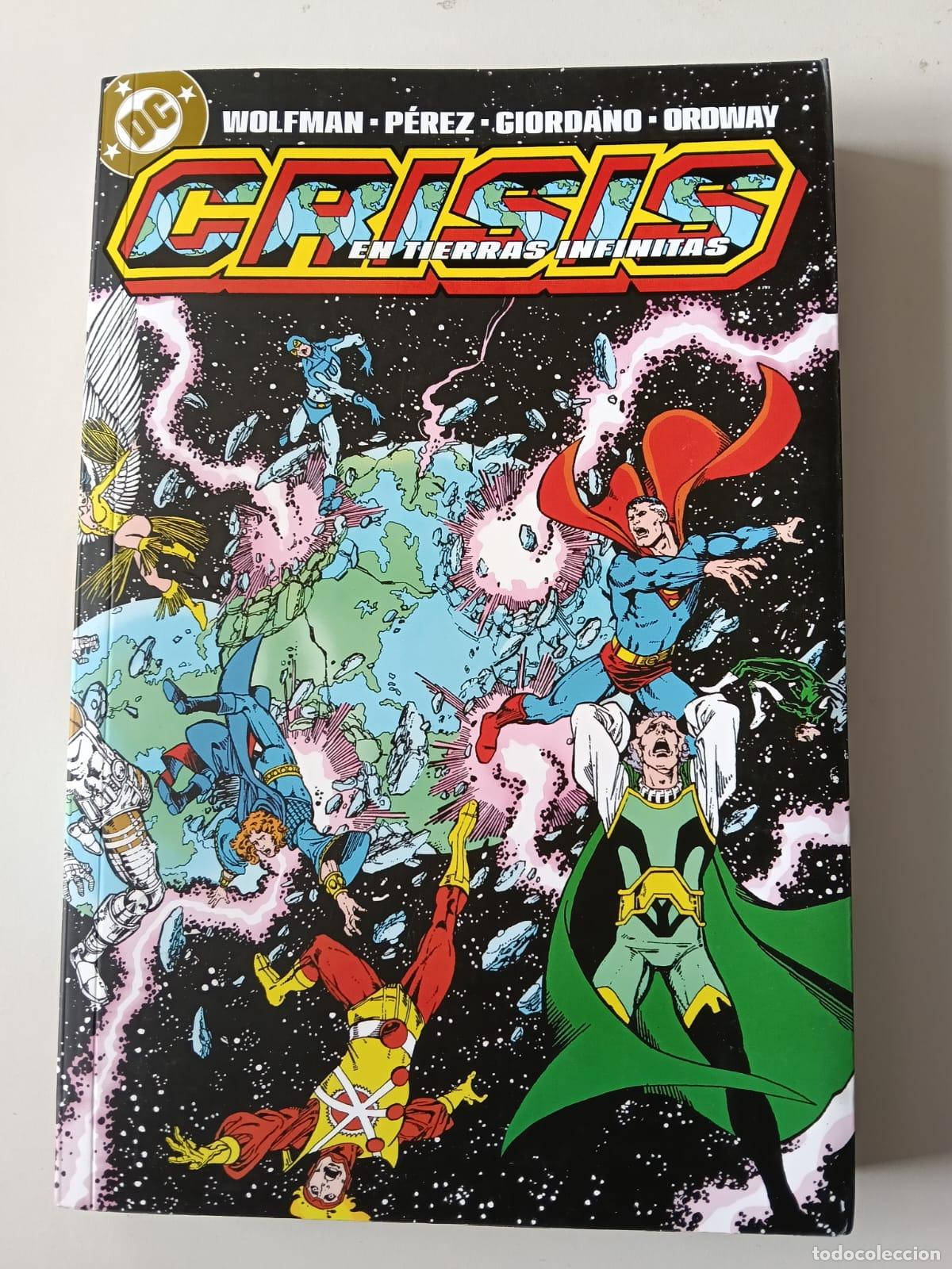 C&oacute;mics: C&Oacute;MIC CRISIS EN TIERRAS INFINITAS - DC - MARV WOLFMAN - GEORGE P&Eacute;REZ - Foto 1