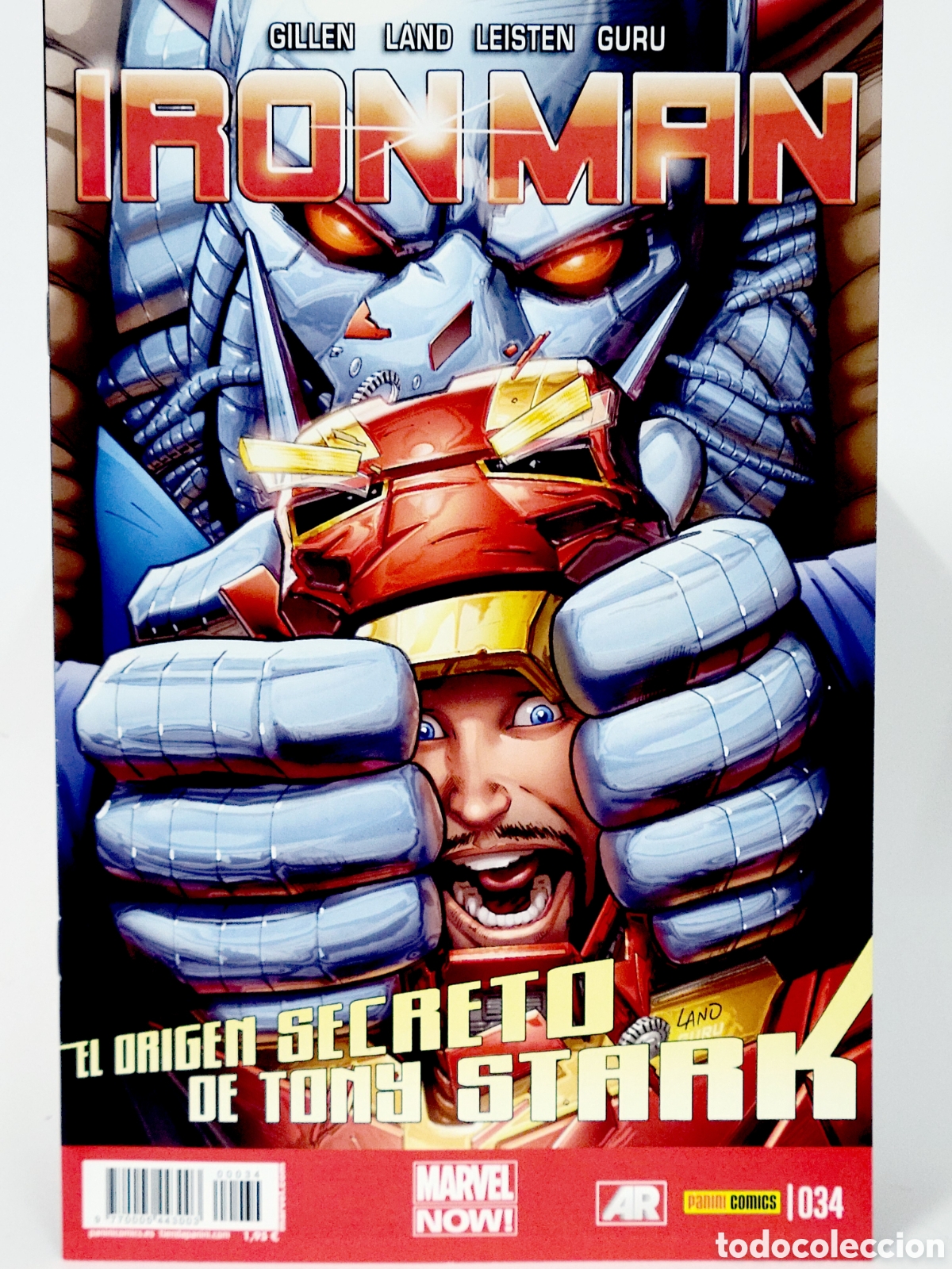 C&oacute;mics: C&Oacute;MIC DE KIOSCO EL INVENCIBLE IRON MAN 34 VOL.2 PANINI MARVEL VOLUMEN GRAPA