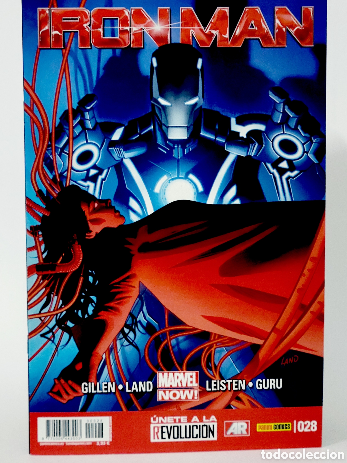 Comics : C&Oacute;MIC DE KIOSCO EL INVENCIBLE IRON MAN 28 VOL.2 PANINI MARVEL VOLUMEN GRAPA