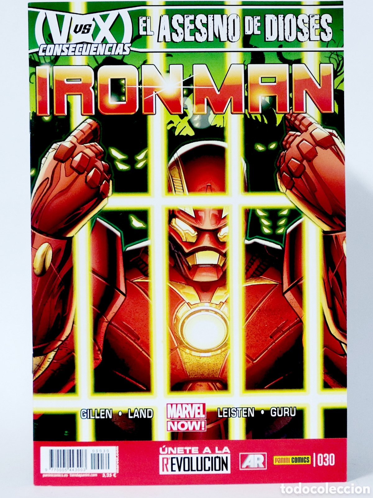 Comics: C&Oacute;MIC DE KIOSCO EL INVENCIBLE IRON MAN 30 VOL.2 PANINI MARVEL VOLUMEN GRAPA