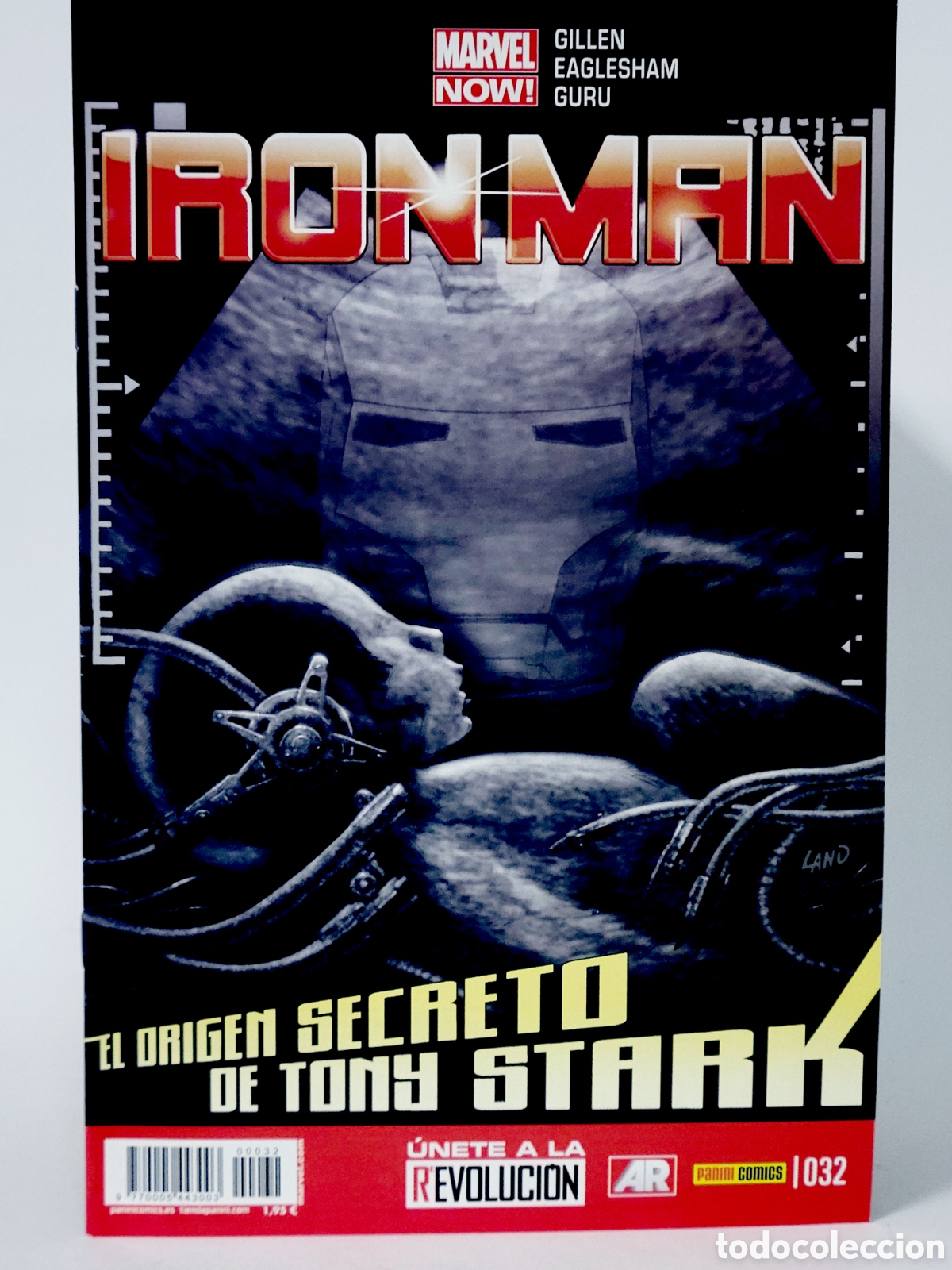 Comics: C&Oacute;MIC DE KIOSCO EL INVENCIBLE IRON MAN 32 VOL.2 PANINI MARVEL VOLUMEN GRAPA