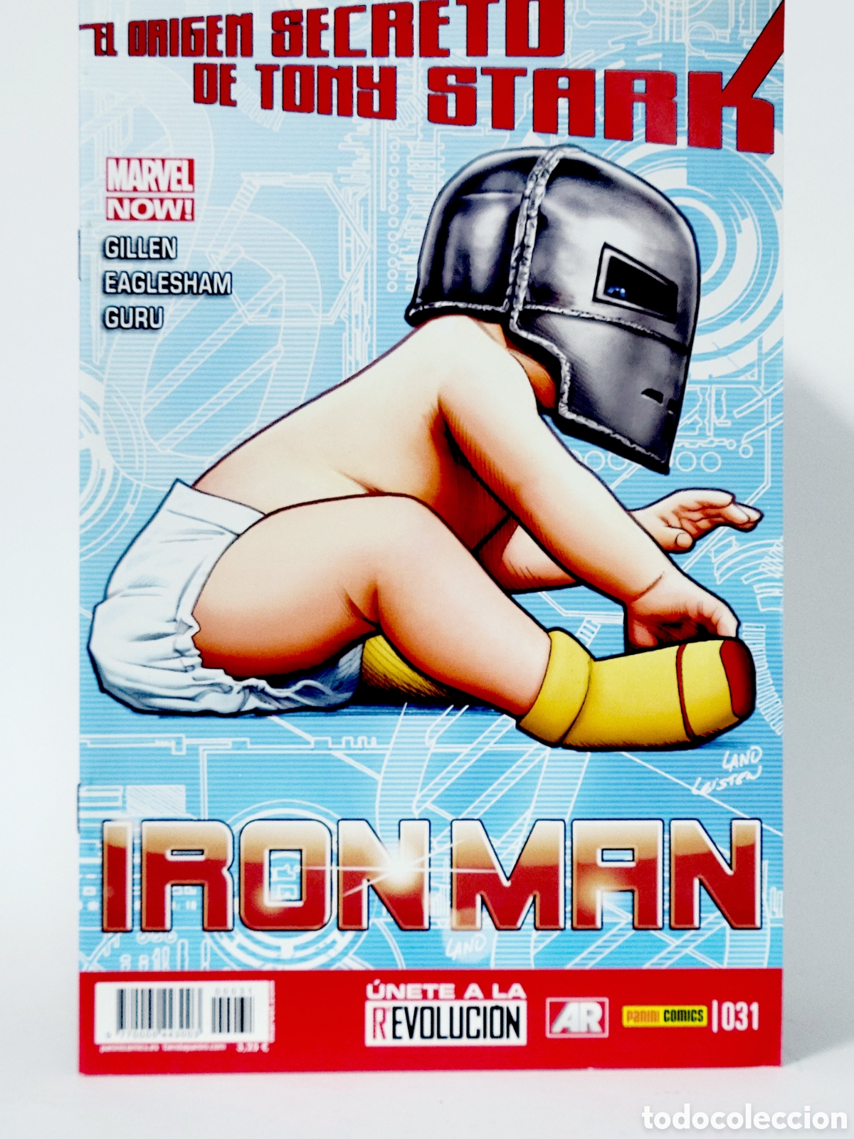 Comics: C&Oacute;MIC DE KIOSCO IRON MAN EL ORIGEN DE TONY STARK 31 VOL.2 PANINI MARVEL VOLUMEN GRAPA