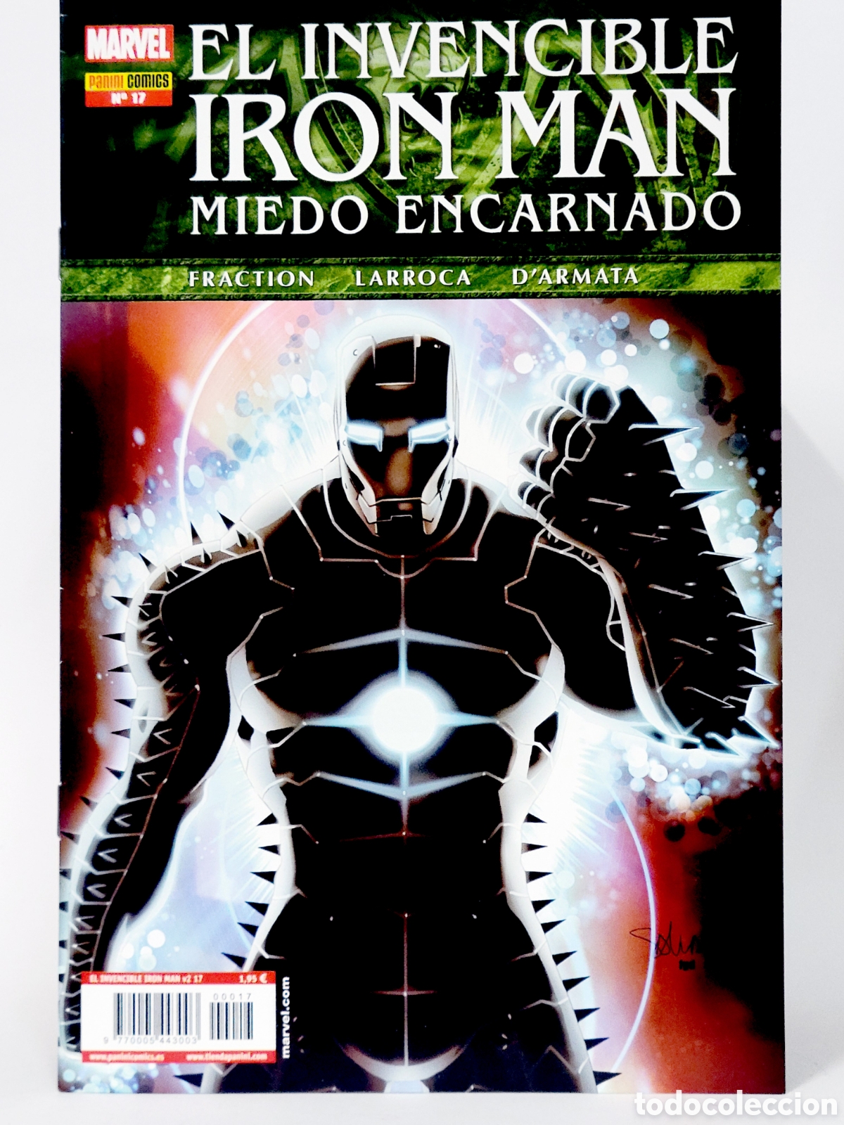 C&oacute;mics: C&Oacute;MIC DE KIOSCO EL INVENCIBLE IRON MAN MIEDO ENCARNADO 17 VOL.2 PANINI MARVEL VOLUMEN GRAPA