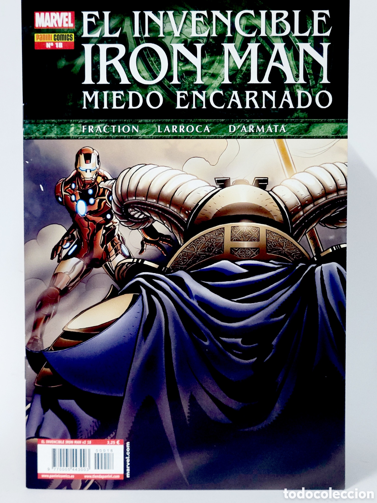 C&oacute;mics: C&Oacute;MIC DE KIOSCO EL INVENCIBLE IRON MAN MIEDO ENCARNADO 18 VOL.2 PANINI MARVEL VOLUMEN GRAPA