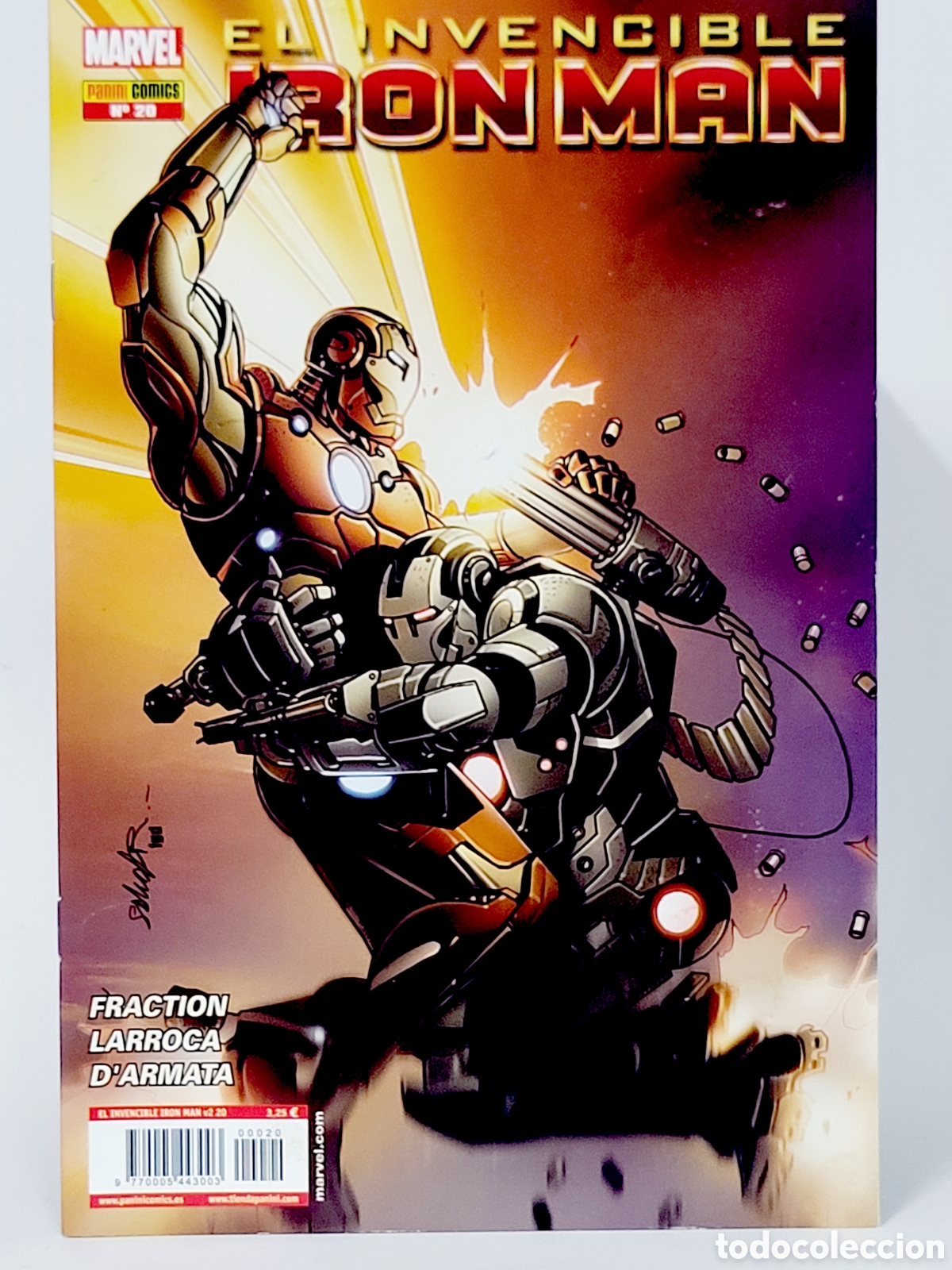 C&oacute;mics: C&Oacute;MIC DE KIOSCO EL INVENCIBLE IRON MAN 20 VOL.2 PANINI MARVEL VOLUMEN GRAPA
