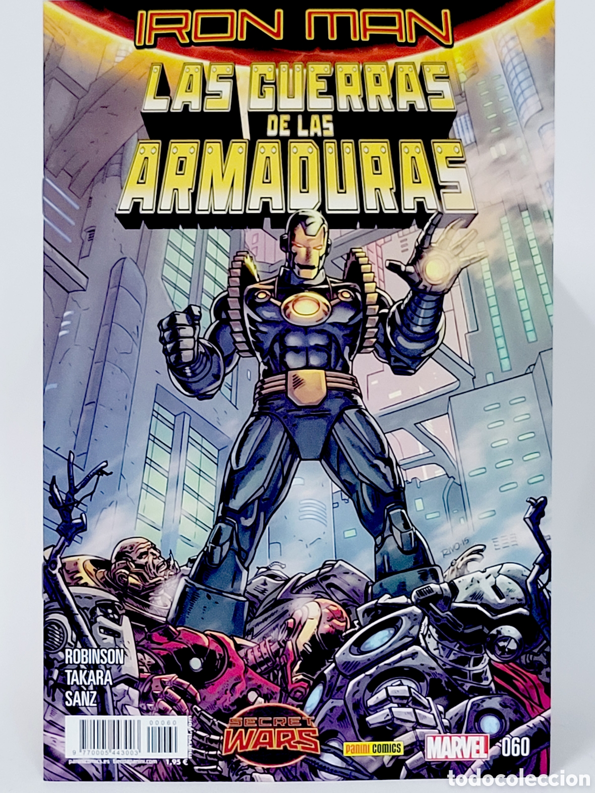 Comics : C&Oacute;MIC DE KIOSCO EL INVENCIBLE IRON MAN LAS GUERRAS ARMADURAS 60 VOL.2 PANINI MARVEL VOLUMEN GRAPA