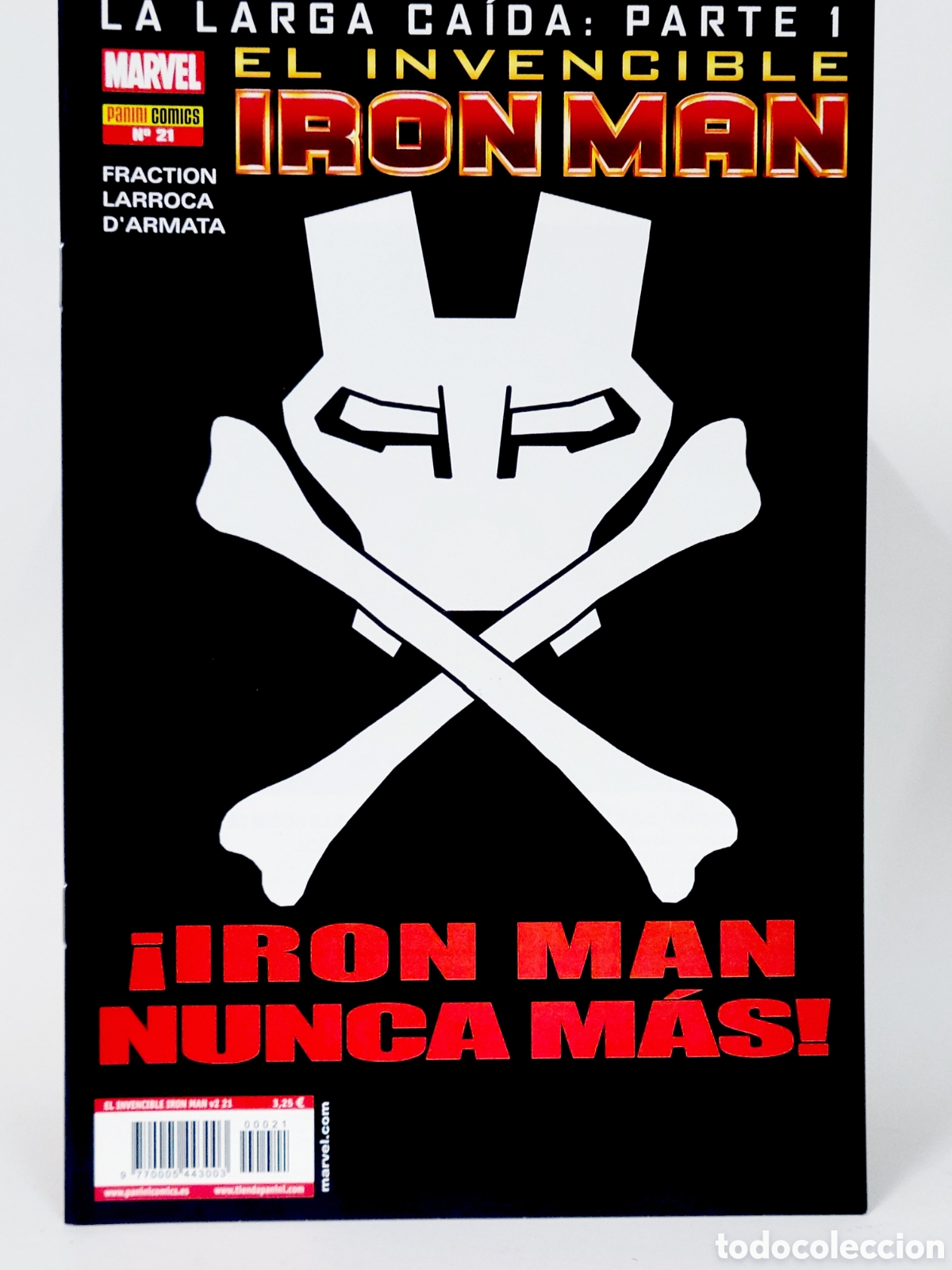 C&oacute;mics: C&Oacute;MIC DE KIOSCO EL INVENCIBLE IRON MAN 22 LA LARGA CA&Iacute;DA PARTE 1 PANINI VOL.2 MARVEL VOLUMEN GRAPA