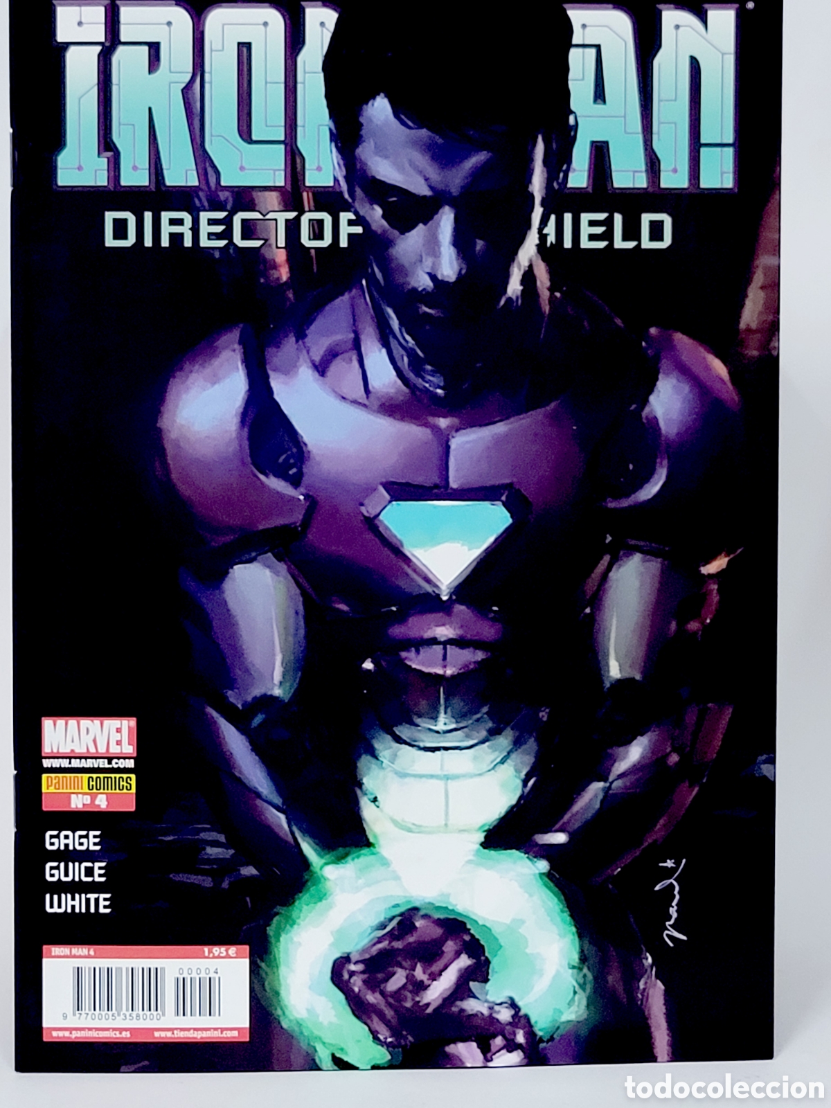 Comics: C&Oacute;MIC DE KIOSCO EL INVENCIBLE IRON MAN 4 DIRECTOR DE SHIELD PANINI MARVEL VOLUMEN GRAPA