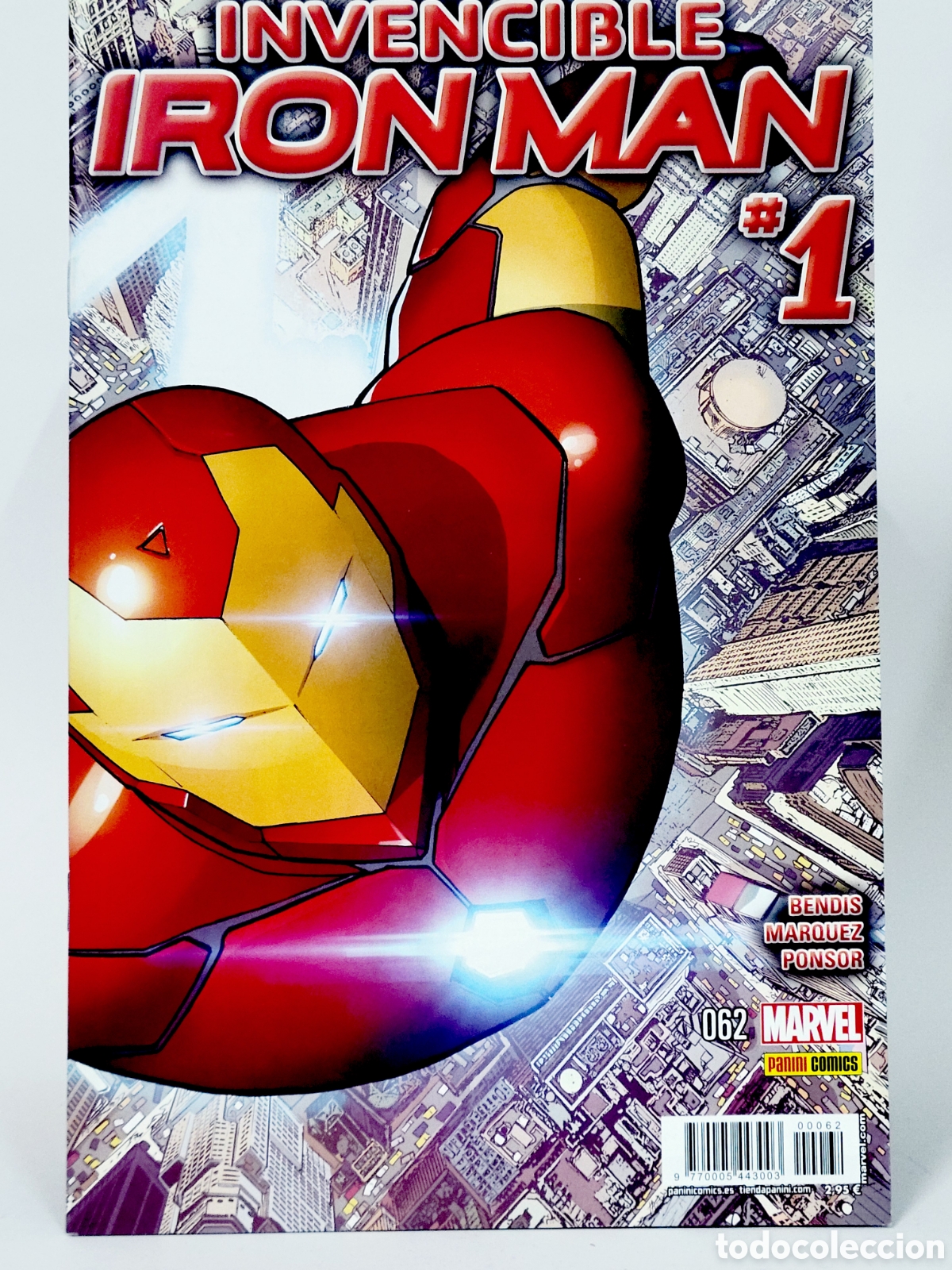 Comics: C&Oacute;MIC DE KIOSCO EL INVENCIBLE IRON MAN 62 PANINI VOL.2 MARVEL VOLUMEN GRAPA