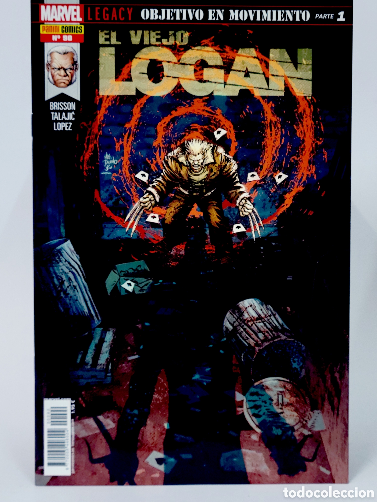C&oacute;mics: C&Oacute;MIC DE KIOSCO LOBEZNO EL VIEJO LOGAN 90 PANINI VOL.5 MARVEL VOLUMEN GRAPA