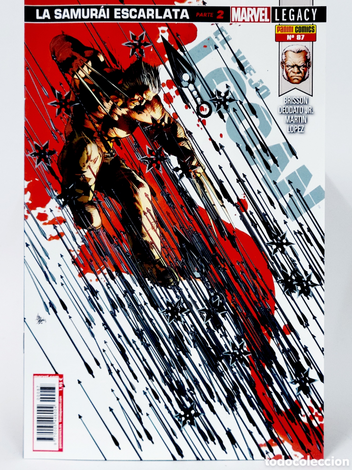 C&oacute;mics: C&Oacute;MIC DE KIOSCO LOBEZNO EL VIEJO LOGAN 87 PANINI VOL.5 MARVEL VOLUMEN GRAPA