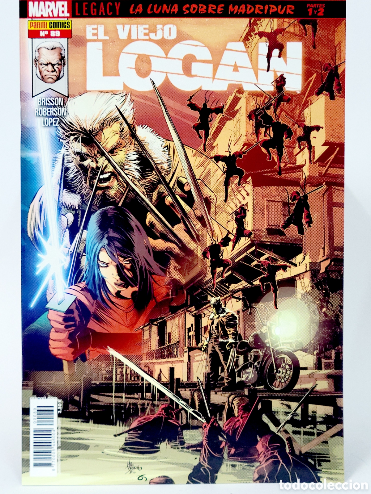 C&oacute;mics: C&Oacute;MIC DE KIOSCO LOBEZNO EL VIEJO LOGAN 89 PANINI VOL.5 MARVEL VOLUMEN GRAPA
