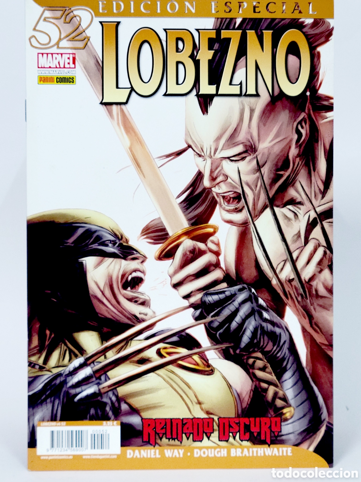 C&oacute;mics: C&Oacute;MIC DE KIOSCO LOBEZNO REINADO OSCURO 52 EDICI&Oacute;N ESPECIAL PANINI VOL.4 MARVEL VOLUMEN GRAPA