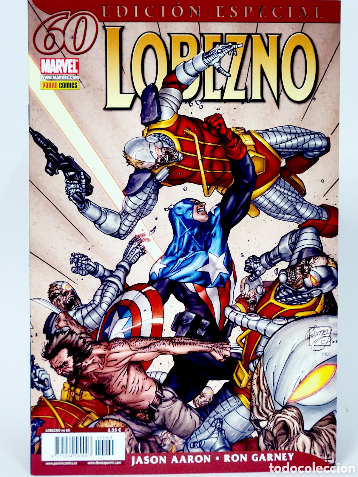 C&oacute;mics: C&Oacute;MIC DE KIOSCO LOBEZNO 60 EDICI&Oacute;N ESPECIAL PANINI VOL.4 MARVEL VOLUMEN GRAPA