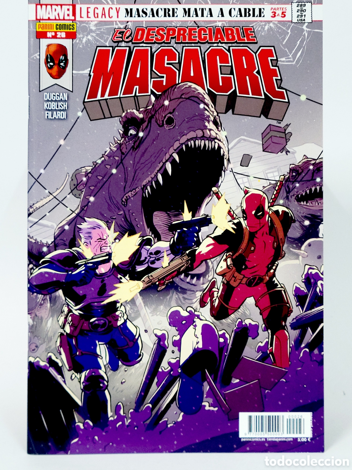 Comics: C&Oacute;MIC DE KIOSCO EL DESPRECIABLE MASACRE 26 PANINI VOL.3 MARVEL VOLUMEN GRAPA