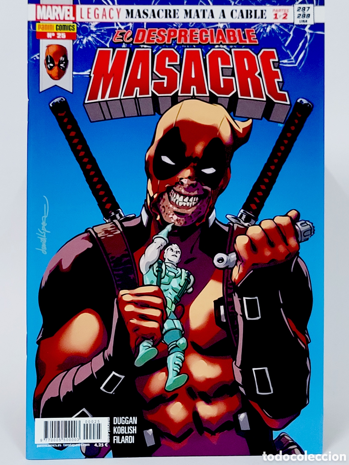 Comics: C&Oacute;MIC DE KIOSCO EL DESPRECIABLE MASACRE 25 PANINI VOL.3 MARVEL VOLUMEN GRAPA