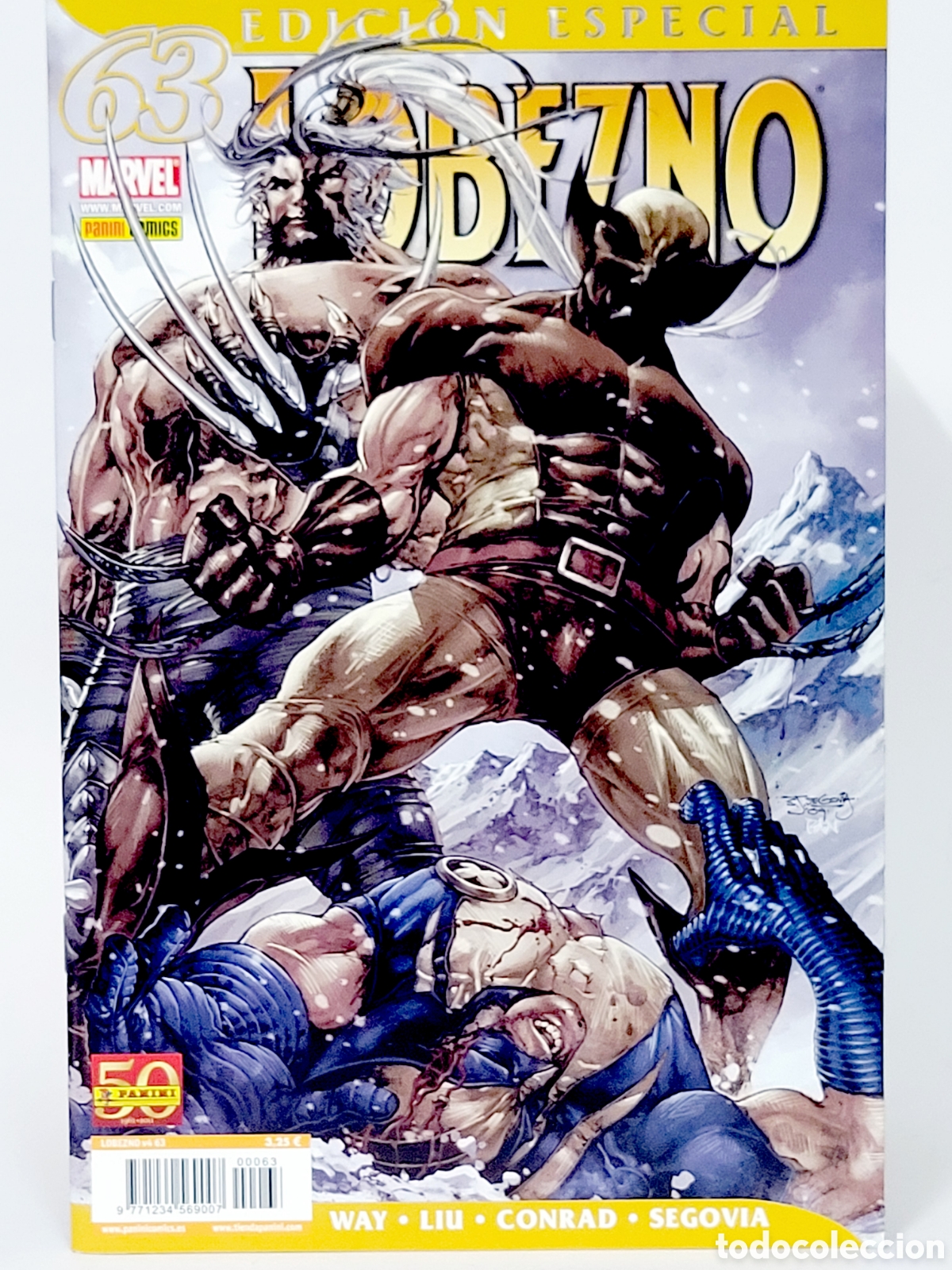 Comics: C&Oacute;MIC DE KIOSCO LOBEZNO 63 EDICI&Oacute;N ESPECIAL PANINI VOL.5 MARVEL VOLUMEN GRAPA