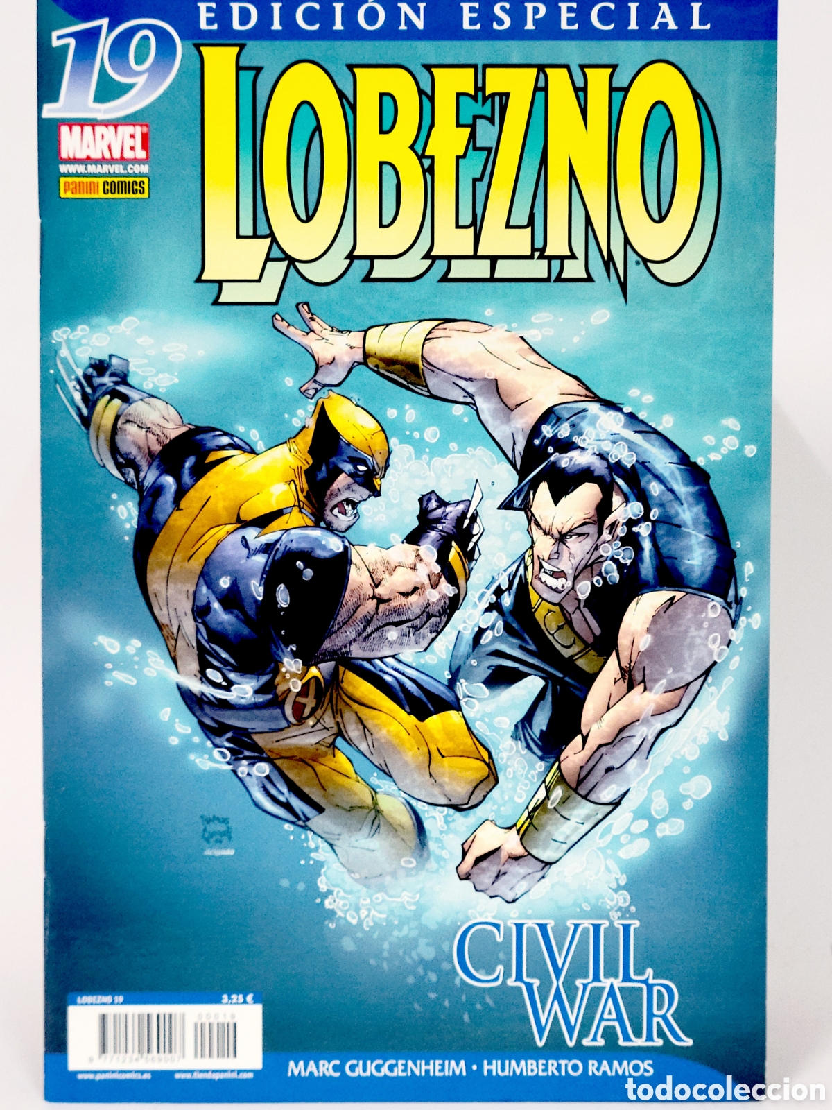 Comics: C&Oacute;MIC DE KIOSCO LOBEZNO 19 CIVIL WAR EDICI&Oacute;N ESPECIAL PANINI VOL.5 MARVEL VOLUMEN GRAPA