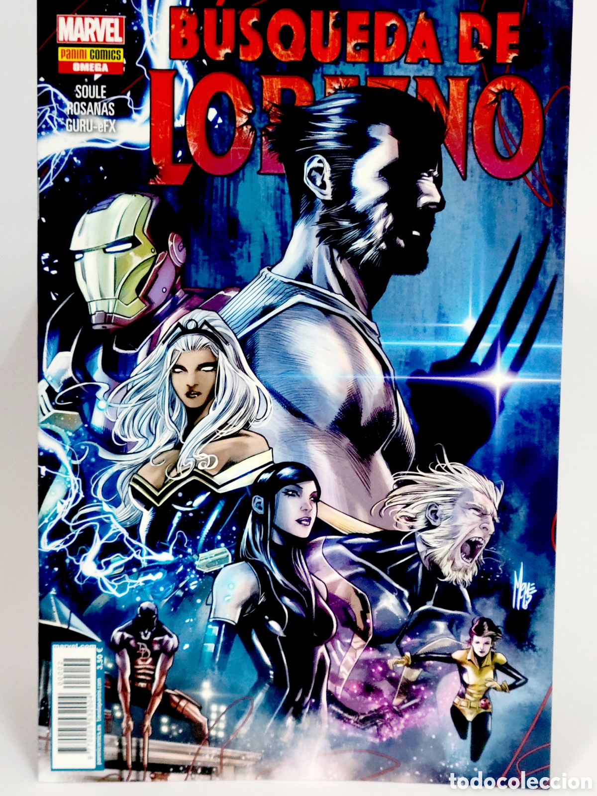 Comics: C&Oacute;MIC DE KIOSCO B&Uacute;SQUEDA DE LOBEZNO OMEGA ESPECIAL EXTRA PANINI MARVEL GRAPA