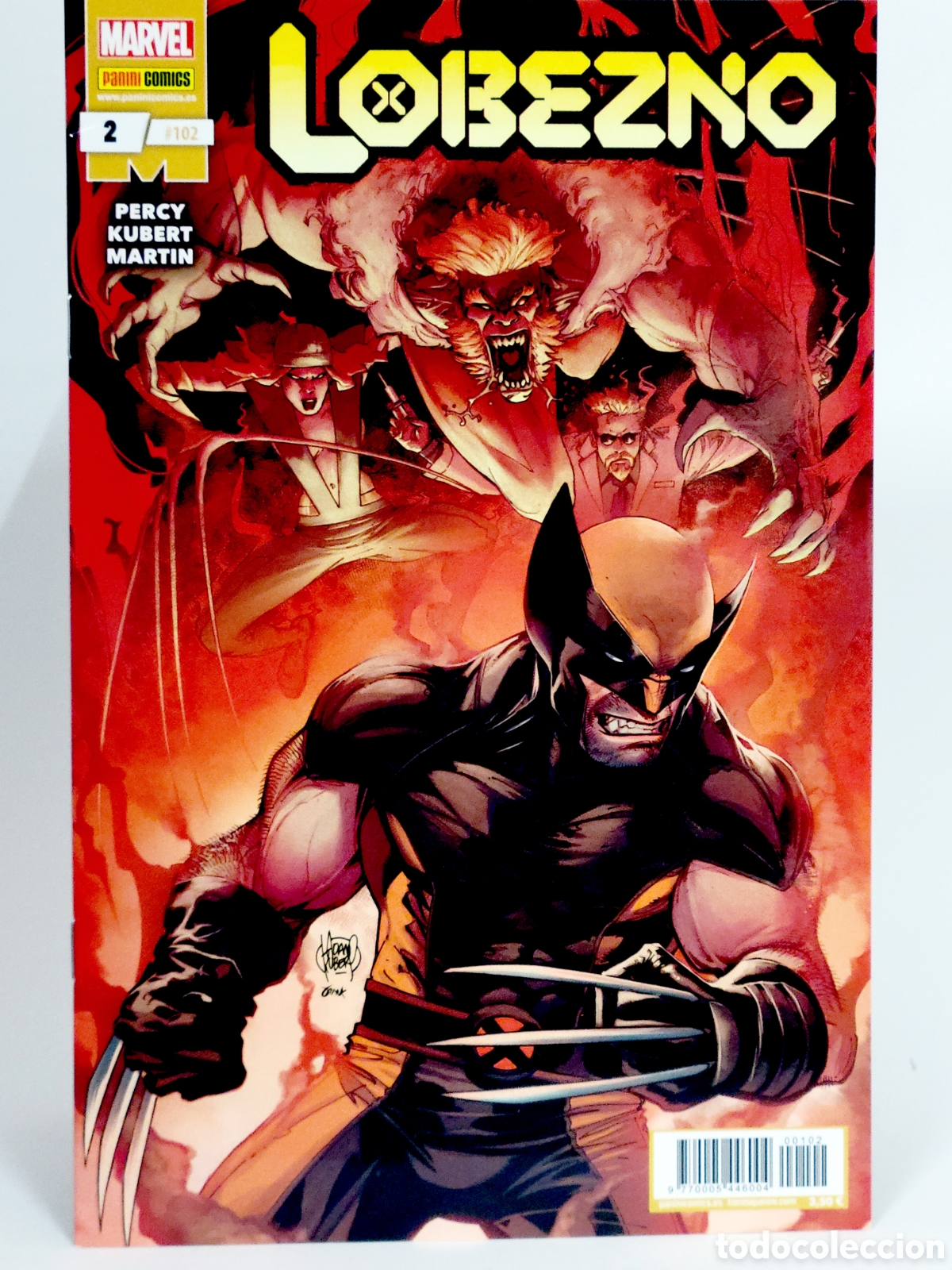 Comics: C&Oacute;MIC DE KIOSCO LOBEZNO 102 PANINI 2 VOL.8 MARVEL VOLUMEN GRAPA