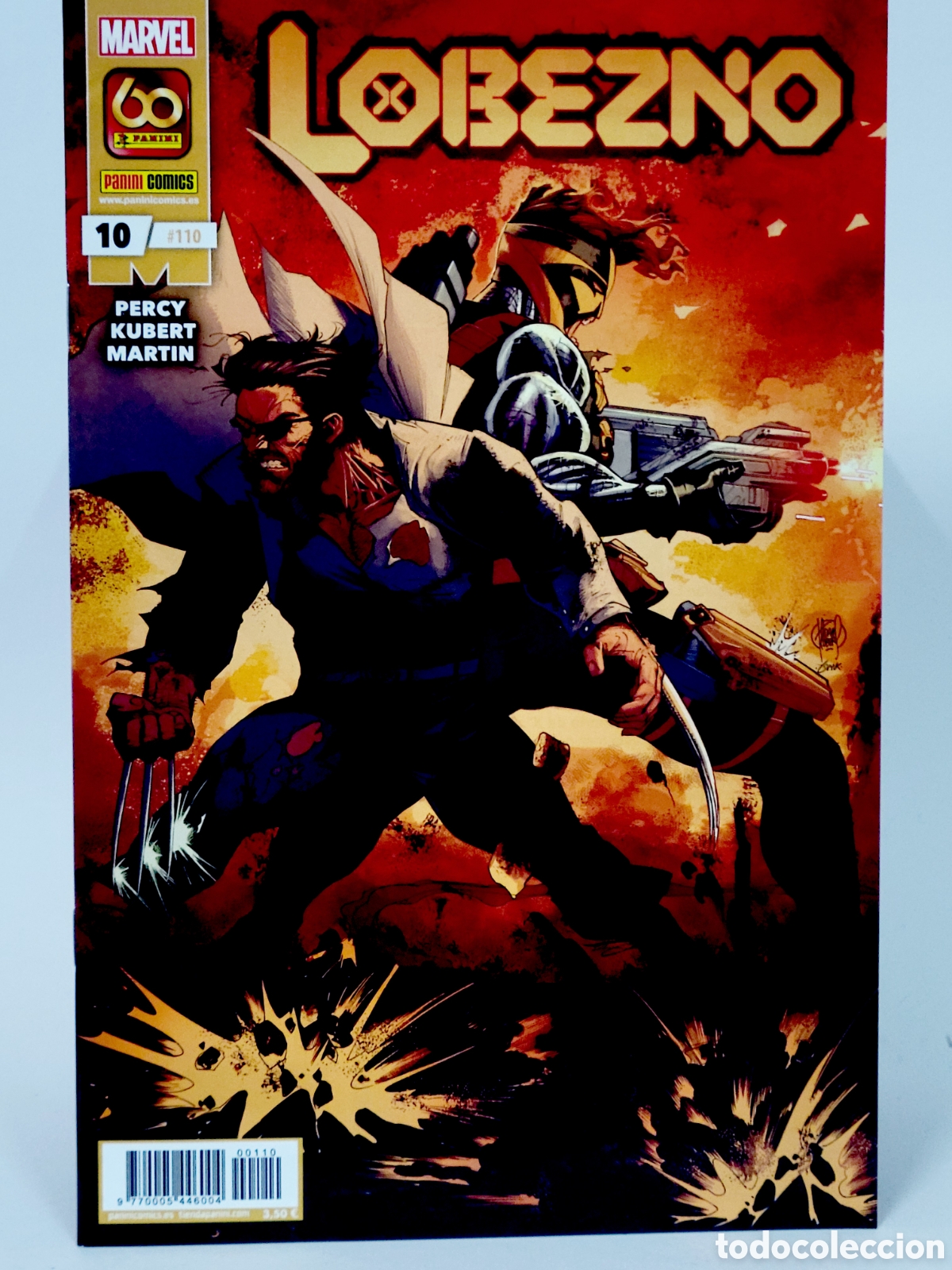 Comics: C&Oacute;MIC DE KIOSCO LOBEZNO 110 PANINI 10 VOL.8 MARVEL VOLUMEN GRAPA