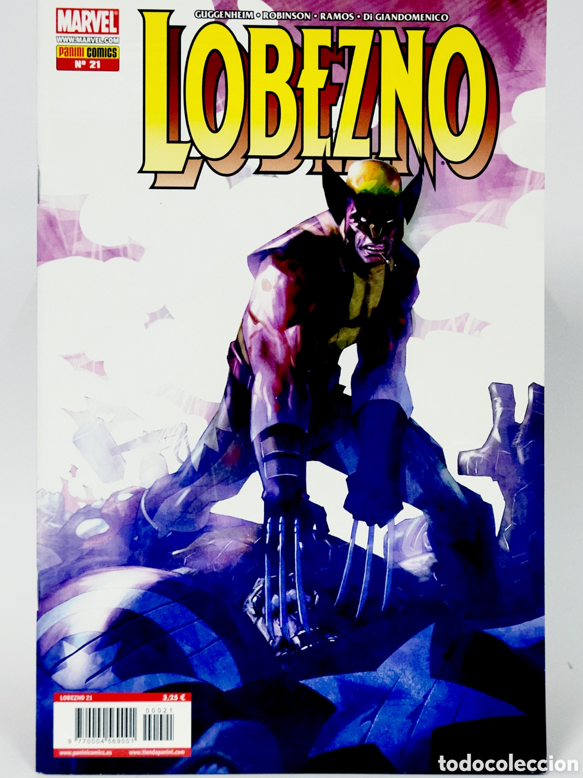 Comics: C&Oacute;MIC DE KIOSCO LOBEZNO 21 PANINI VOL.4 MARVEL VOLUMEN GRAPA