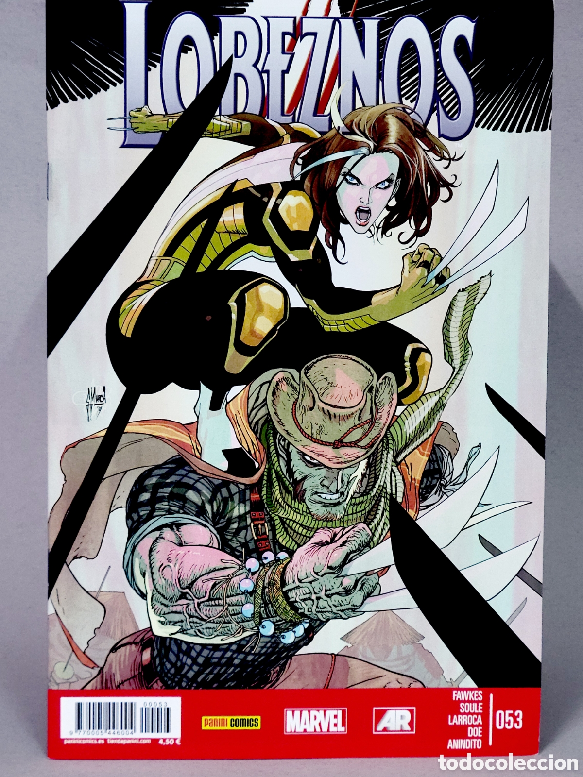 Comics: C&Oacute;MIC DE KIOSCO LOBEZNO LOBEZNOS 53 PANINI VOL.5 MARVEL VOLUMEN GRAPA