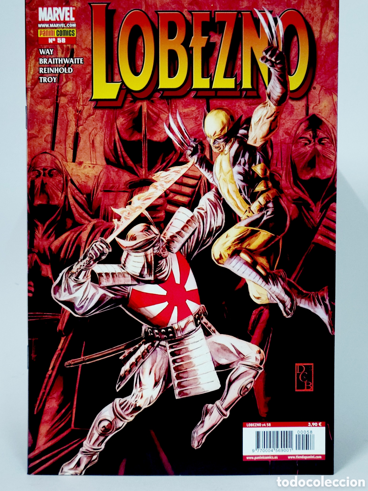 C&oacute;mics: C&Oacute;MIC DE KIOSCO LOBEZNO 58 VOL.5 PANINI MARVEL VOLUMEN GRAPA