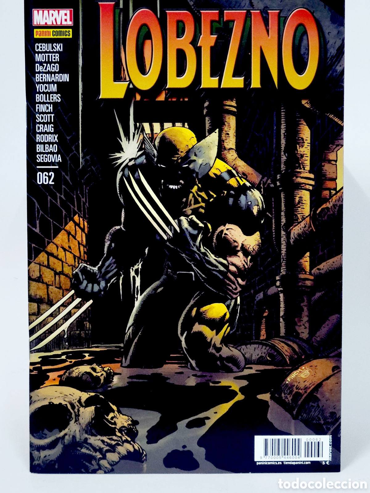 C&oacute;mics: C&Oacute;MIC DE KIOSCO SALVAJE LOBEZNO 62 VOL.5 PANINI MARVEL VOLUMEN GRAPA