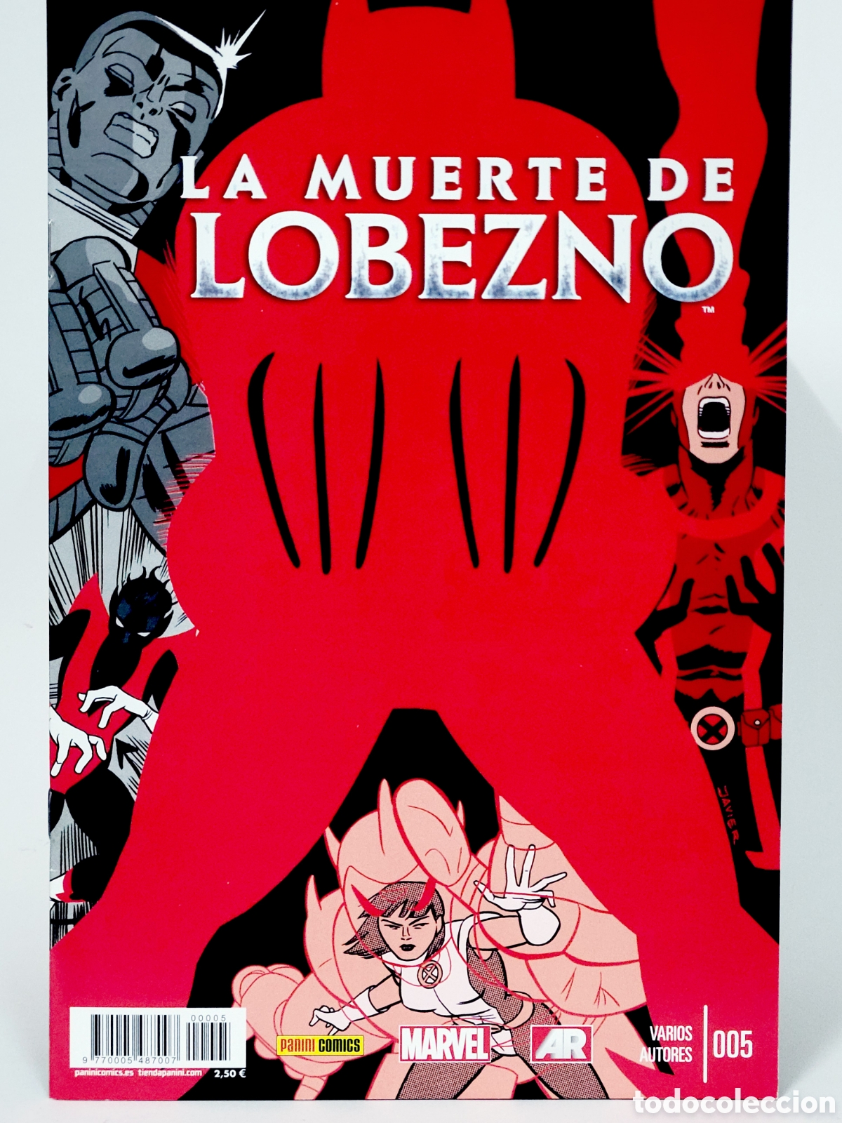 C&oacute;mics: C&Oacute;MIC DE KIOSCO LA MUERTE DE LOBEZNO 5 PANINI MARVEL GRAPA - Foto 1