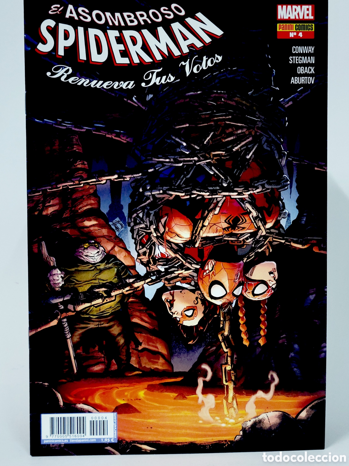 Comics : C&Oacute;MIC DE KIOSCO EL ASOMBROSO SPIDERMAN 4 RENUEVA TUS VOTOS PANINI MARVEL GRAPA