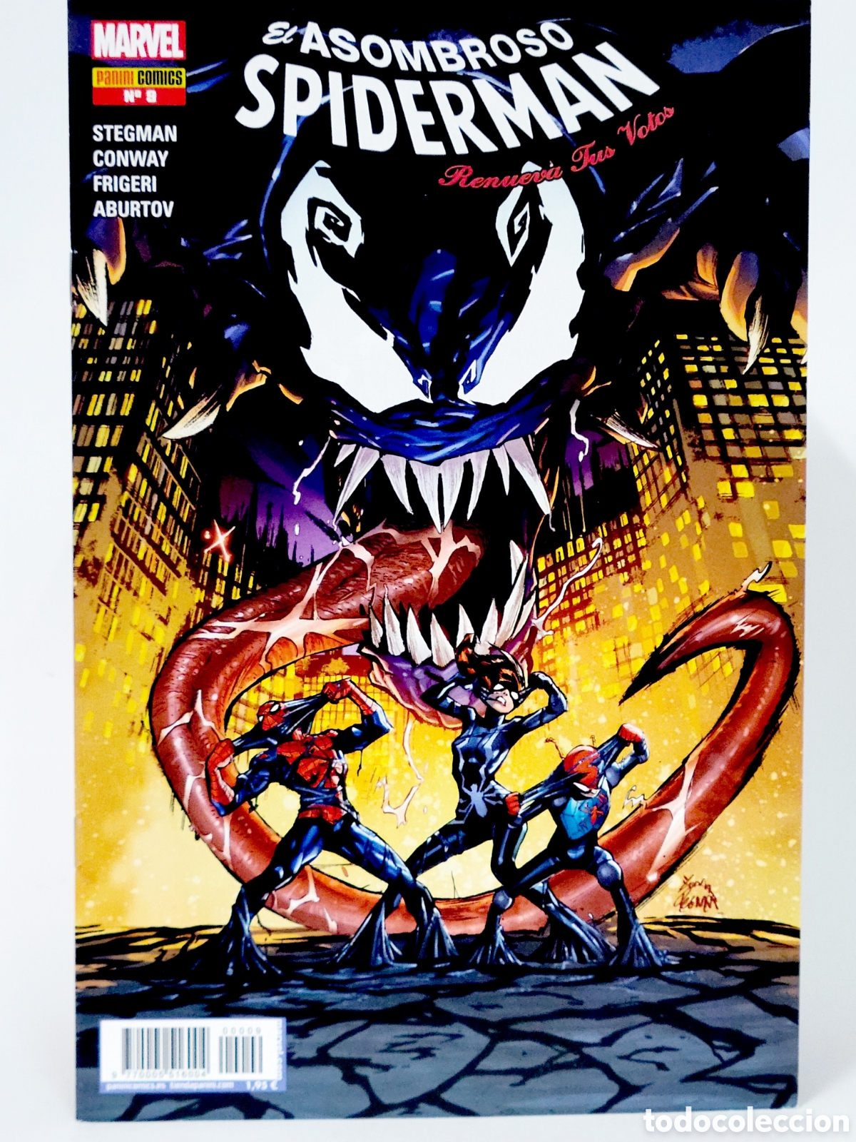 Comics : C&Oacute;MIC DE KIOSCO EL ASOMBROSO SPIDERMAN 9 RENUEVA TUS VOTOS PANINI MARVEL GRAPA