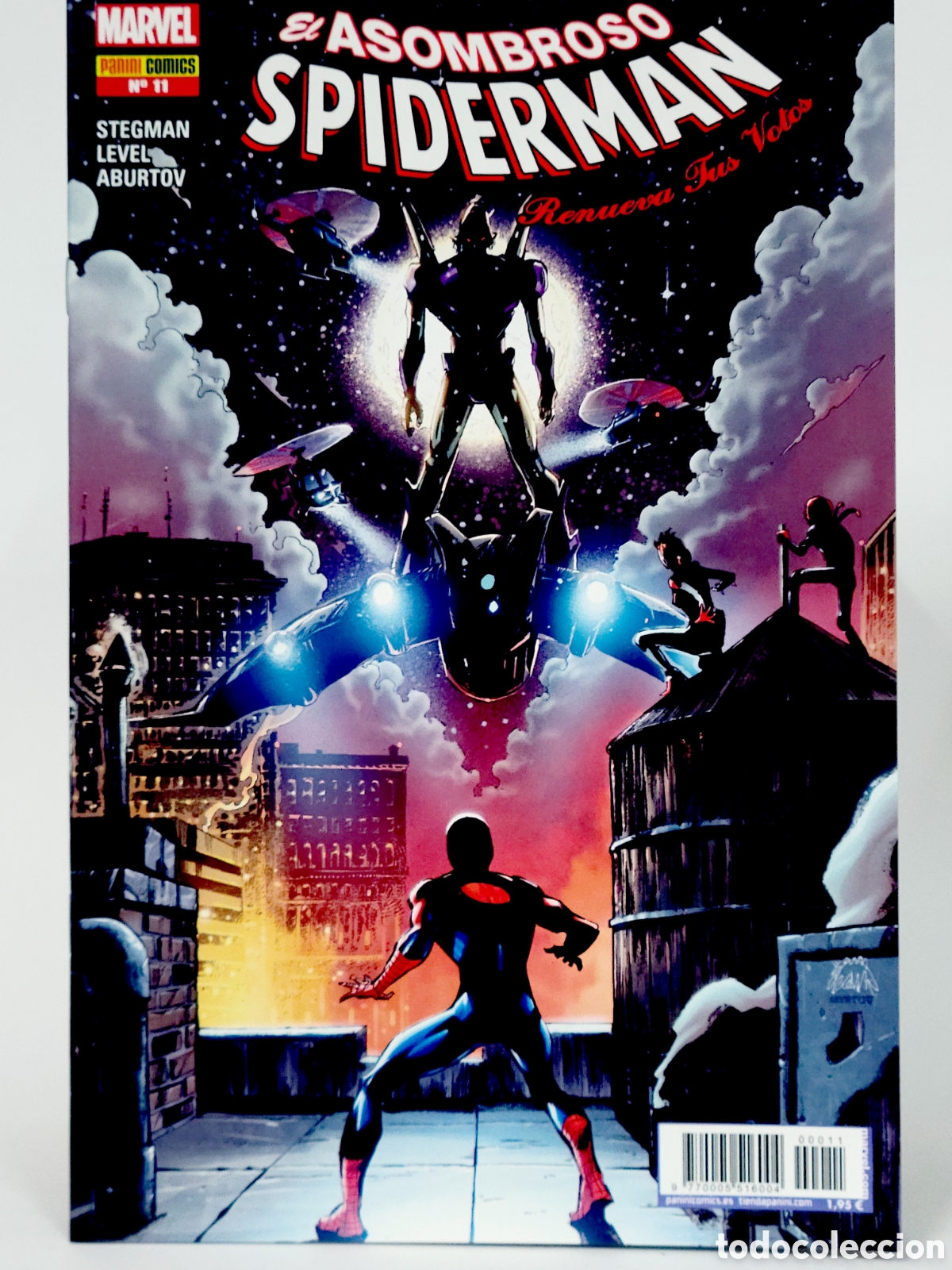 Comics : C&Oacute;MIC DE KIOSCO EL ASOMBROSO SPIDERMAN 11 RENUEVA TUS VOTOS PANINI MARVEL GRAPA