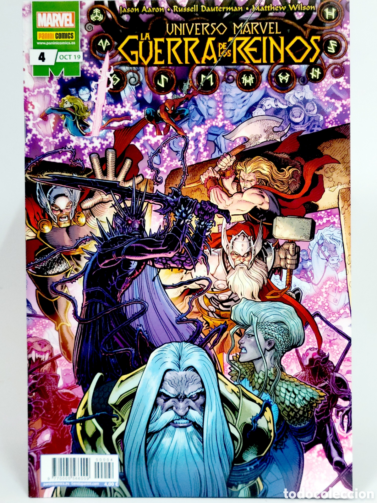 Comics : C&Oacute;MIC DE KIOSCO UNIVERSO MARVEL LA GUERRA DE LOS REINOS 4 PANINI OCTUBRE 2019 MARVEL GRAPA